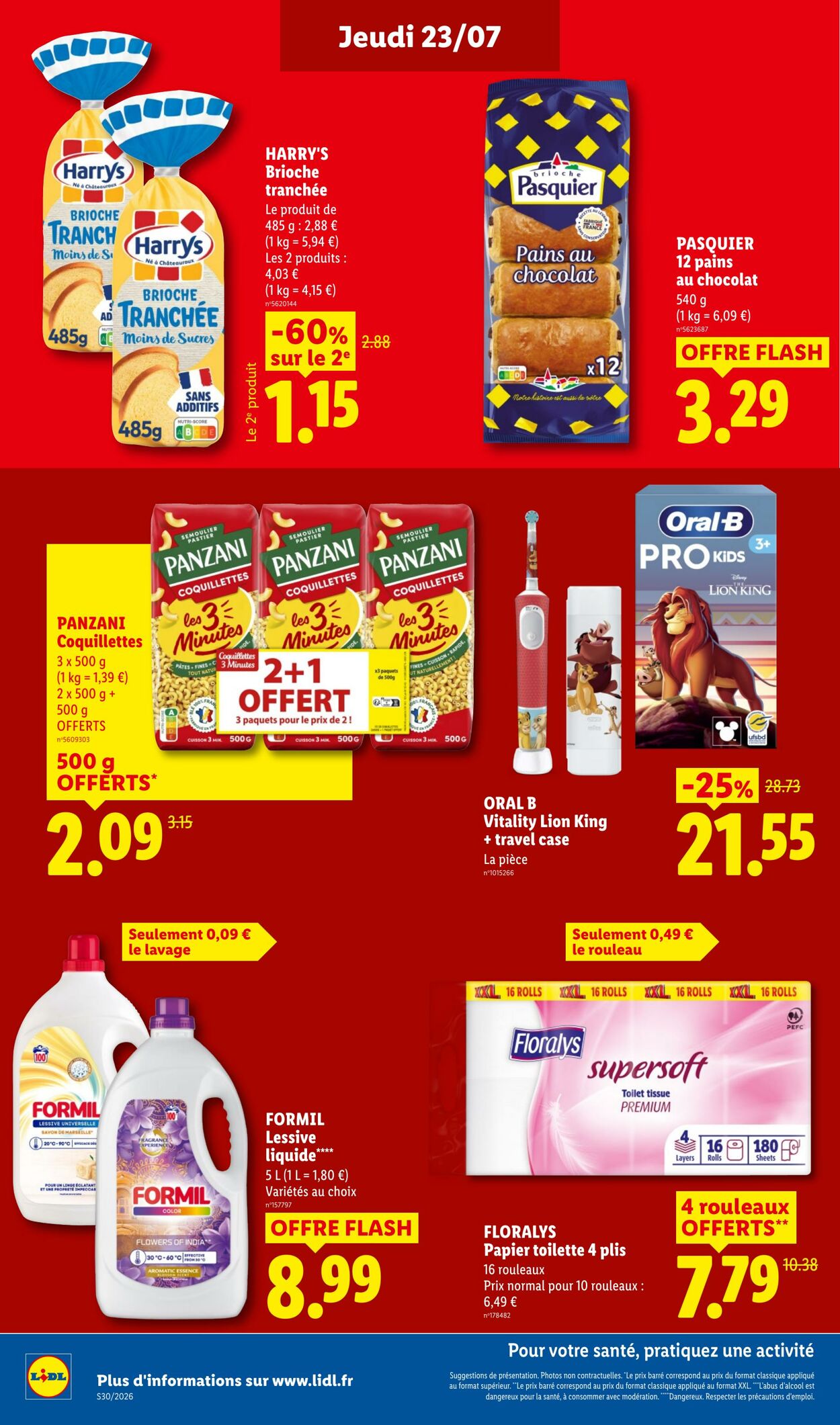 Catalogue Lidl 19.07.2026 - 29.07.2026