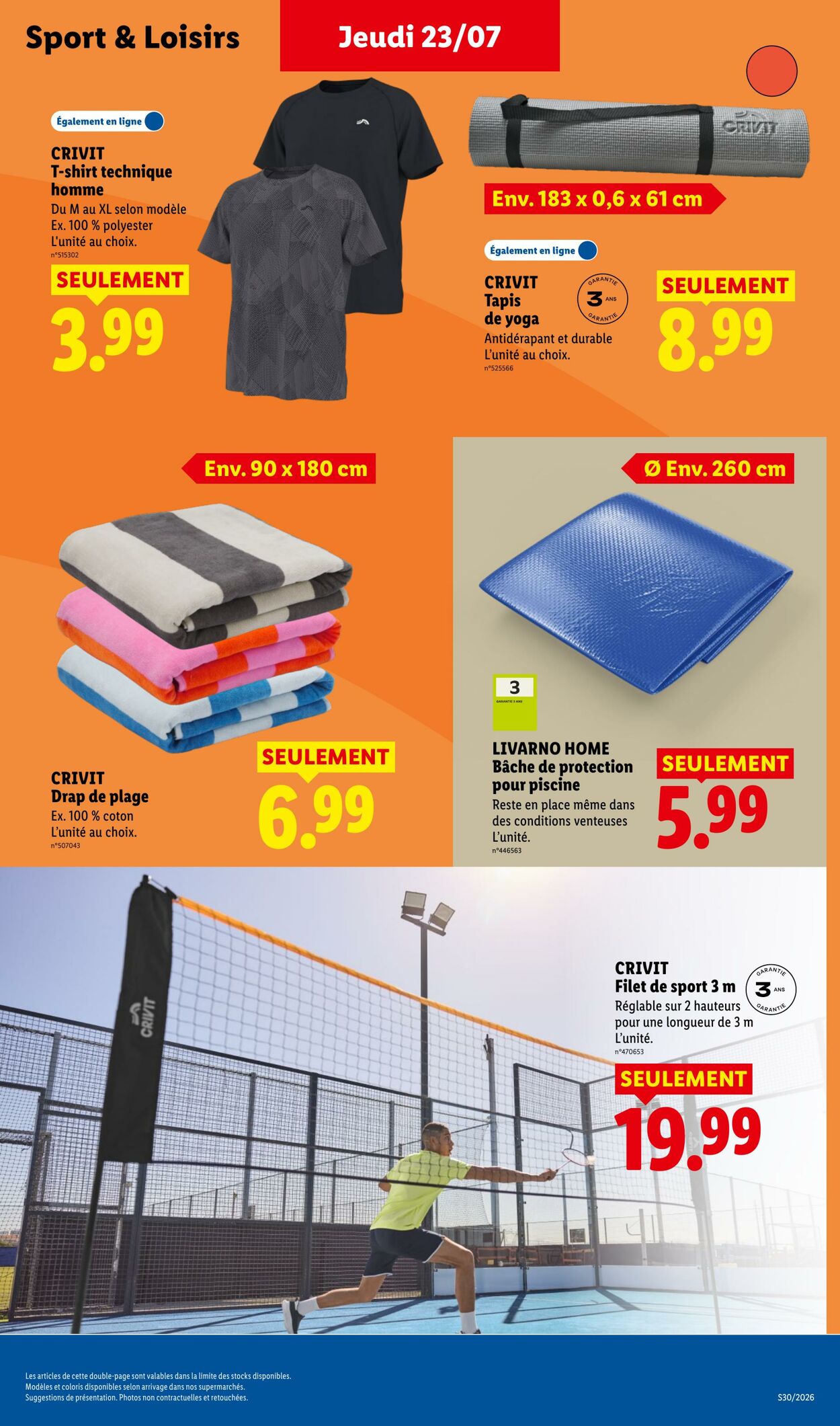 Catalogue Lidl 19.07.2026 - 29.07.2026