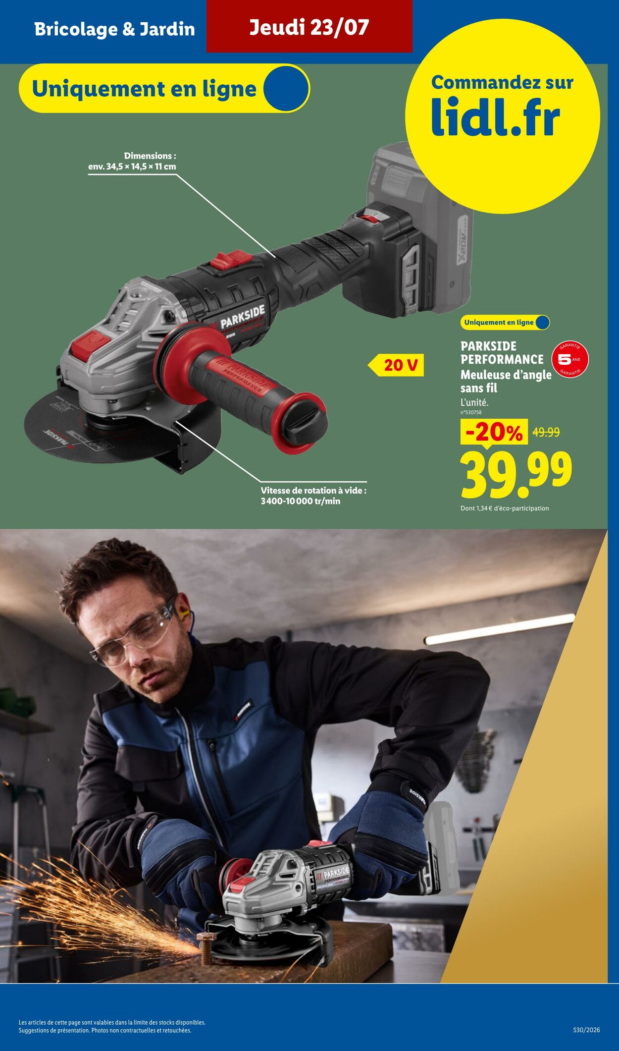 Catalogue Lidl 19.07.2026 - 29.07.2026