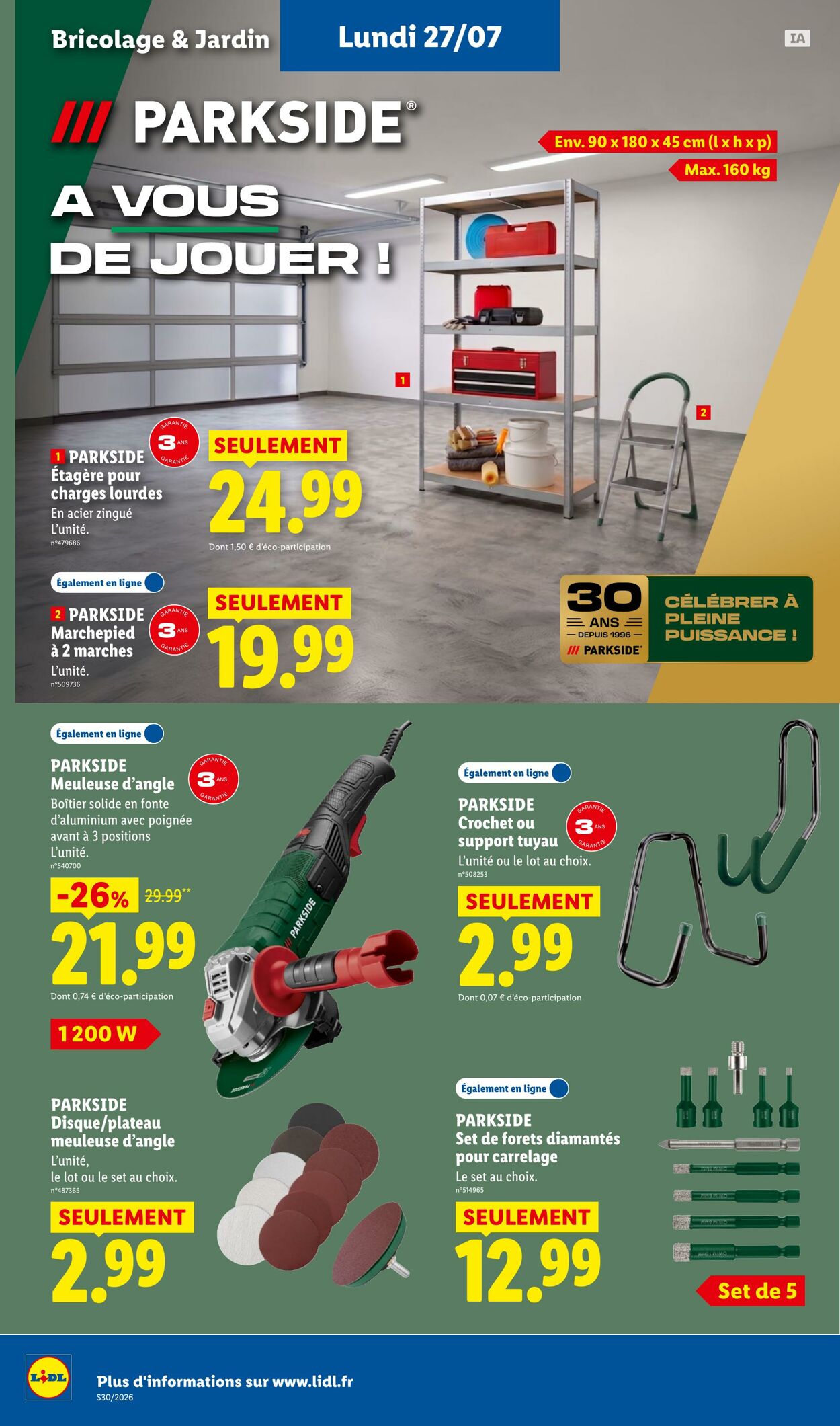 Catalogue Lidl 19.07.2026 - 29.07.2026