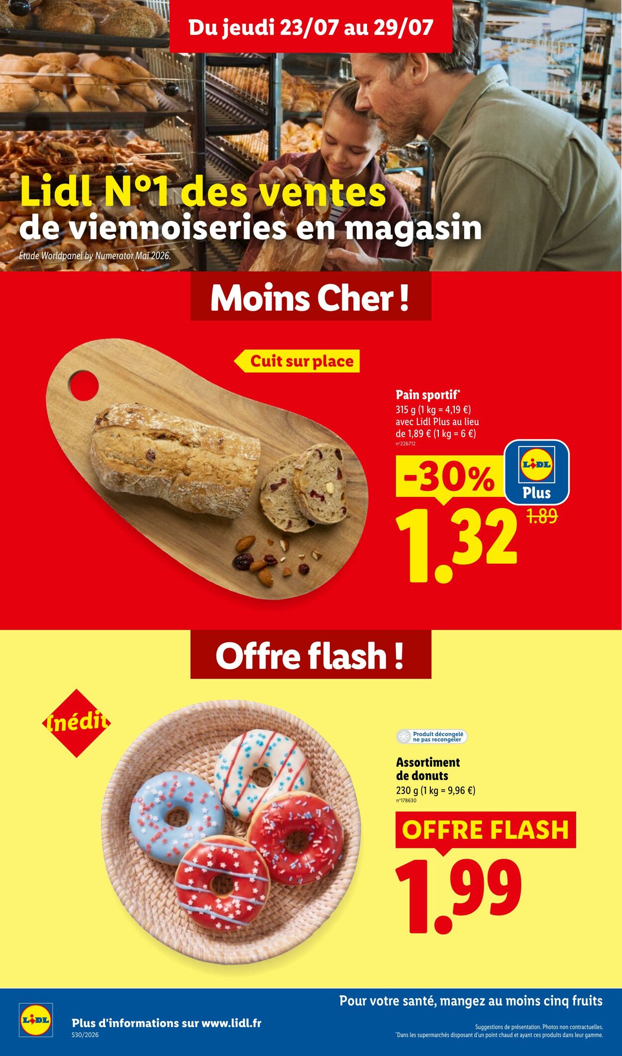 Catalogue Lidl 19.07.2026 - 29.07.2026