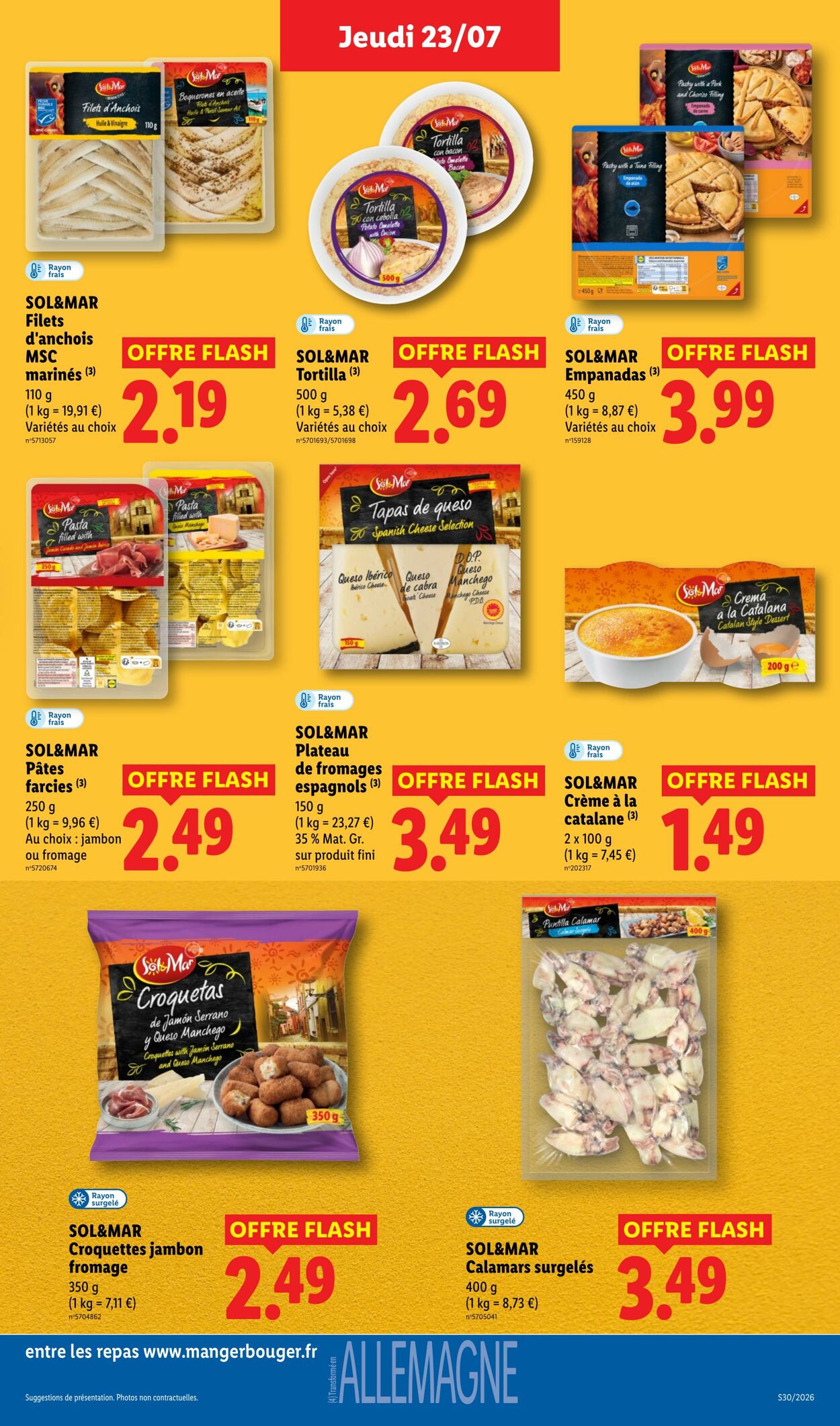 Catalogue Lidl 19.07.2026 - 29.07.2026