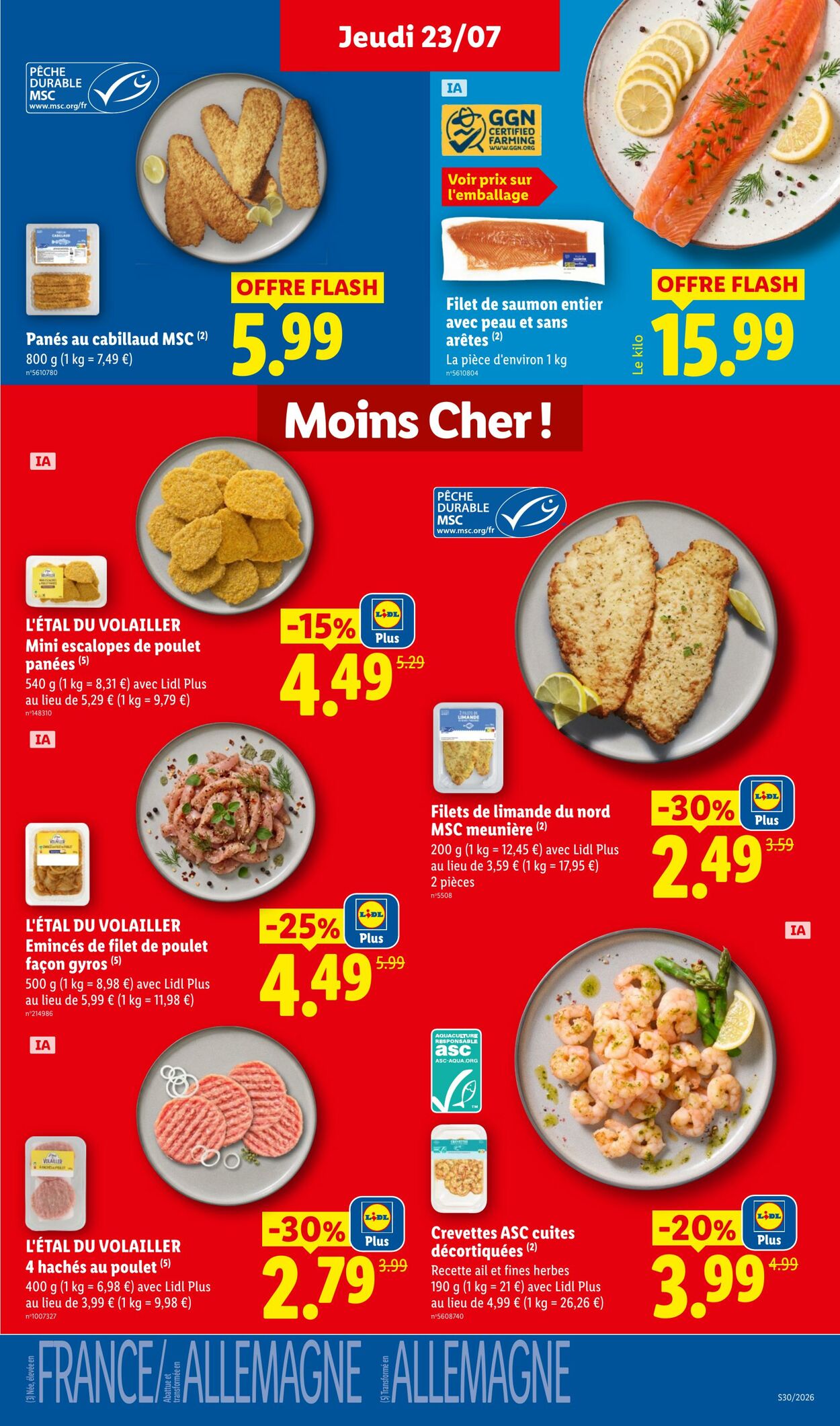 Catalogue Lidl 19.07.2026 - 29.07.2026