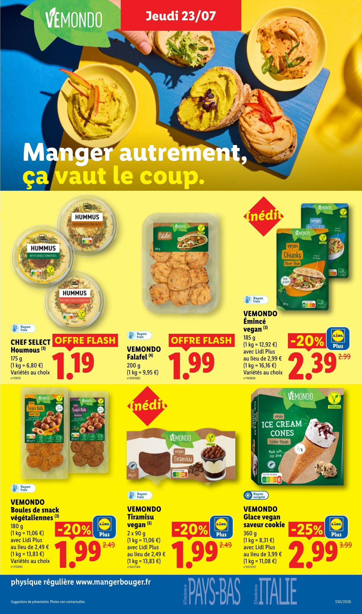 Catalogue Lidl 19.07.2026 - 29.07.2026