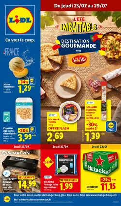 Catalogue Lidl 19.07.2026 - 29.07.2026