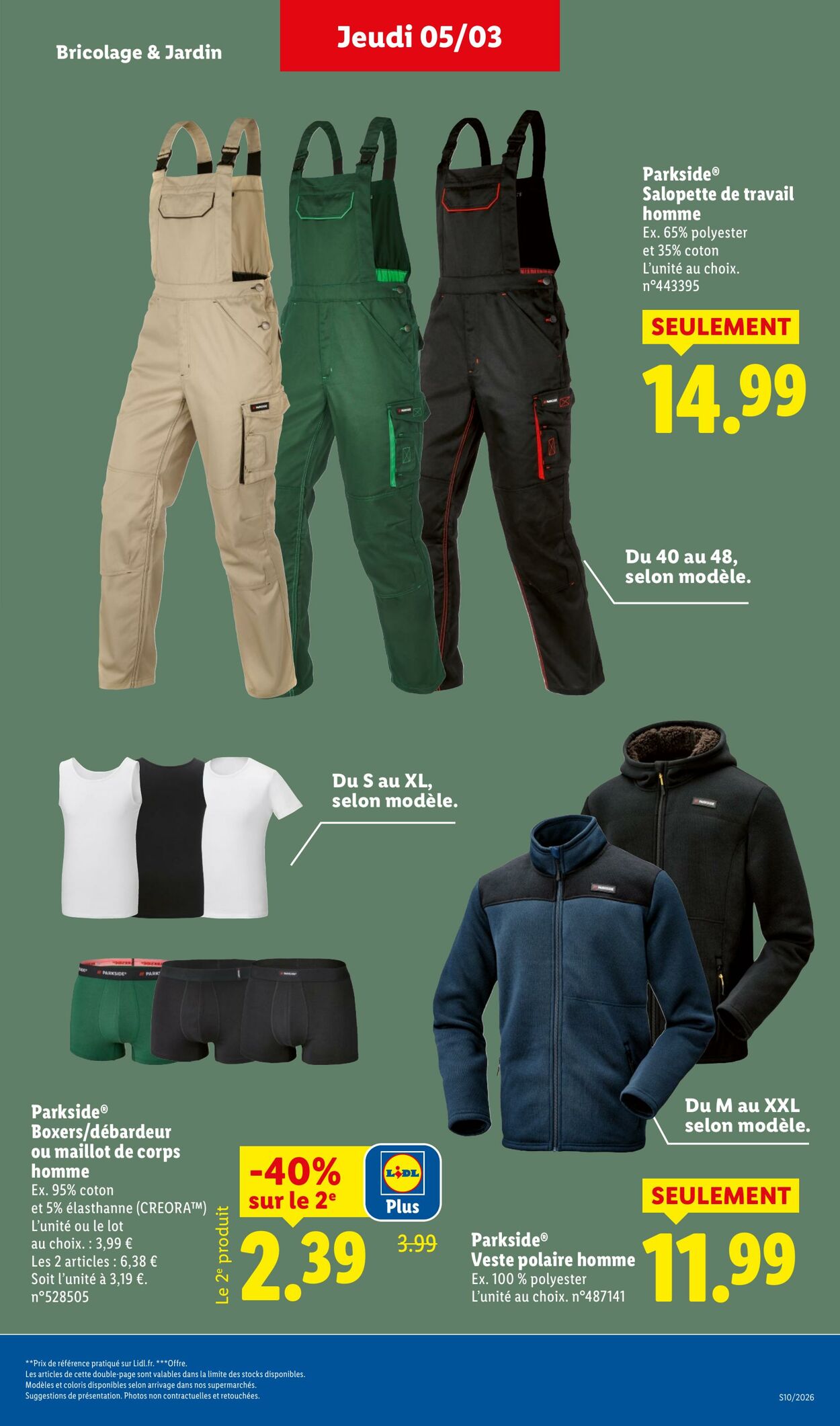 Catalogue Lidl 01.03.2026 - 11.03.2026