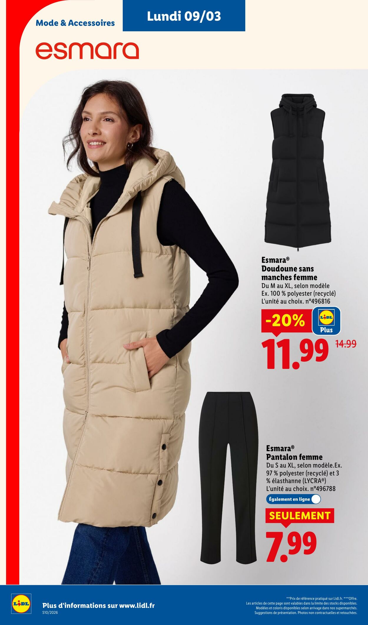 Catalogue Lidl 01.03.2026 - 11.03.2026