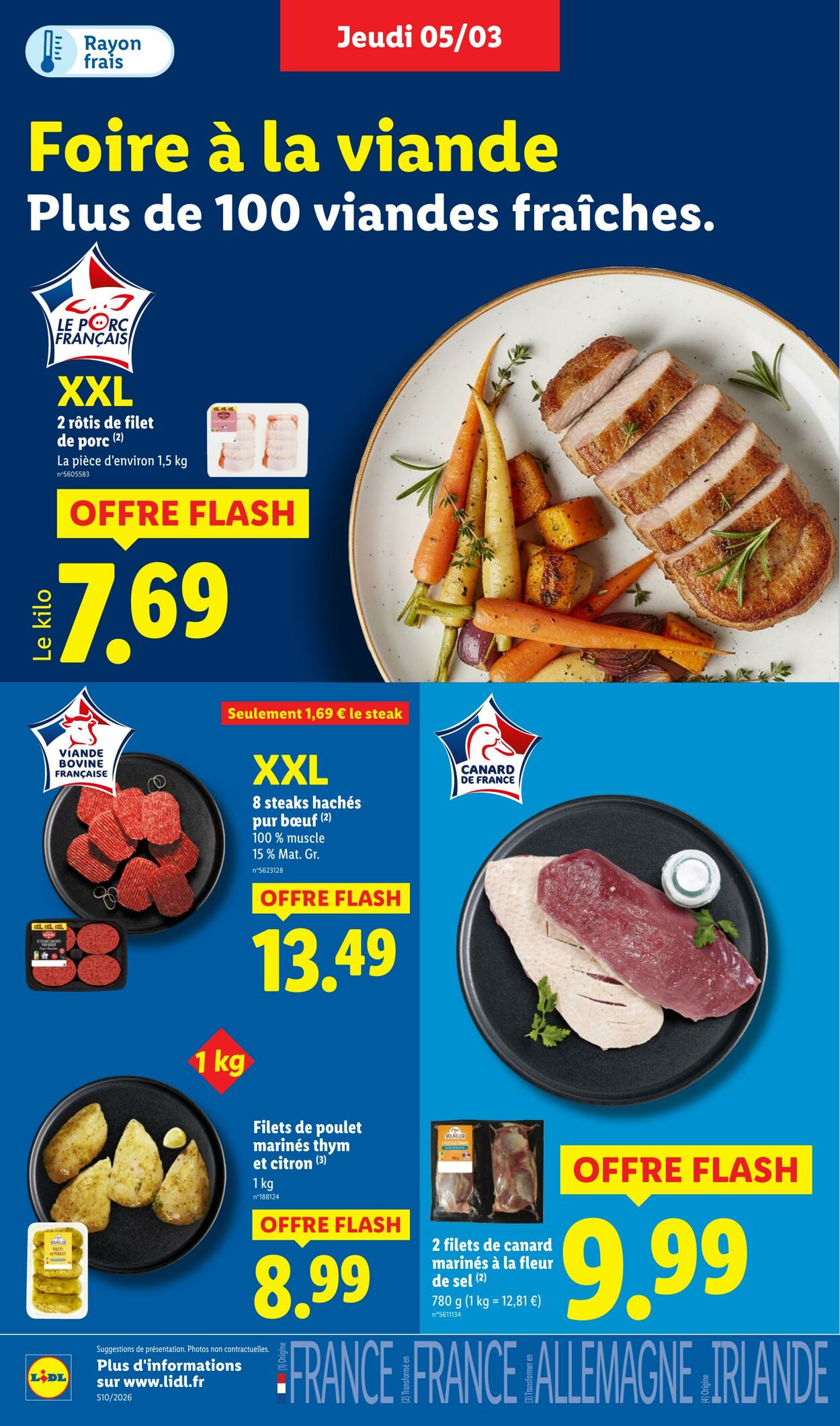 Catalogue Lidl 01.03.2026 - 11.03.2026