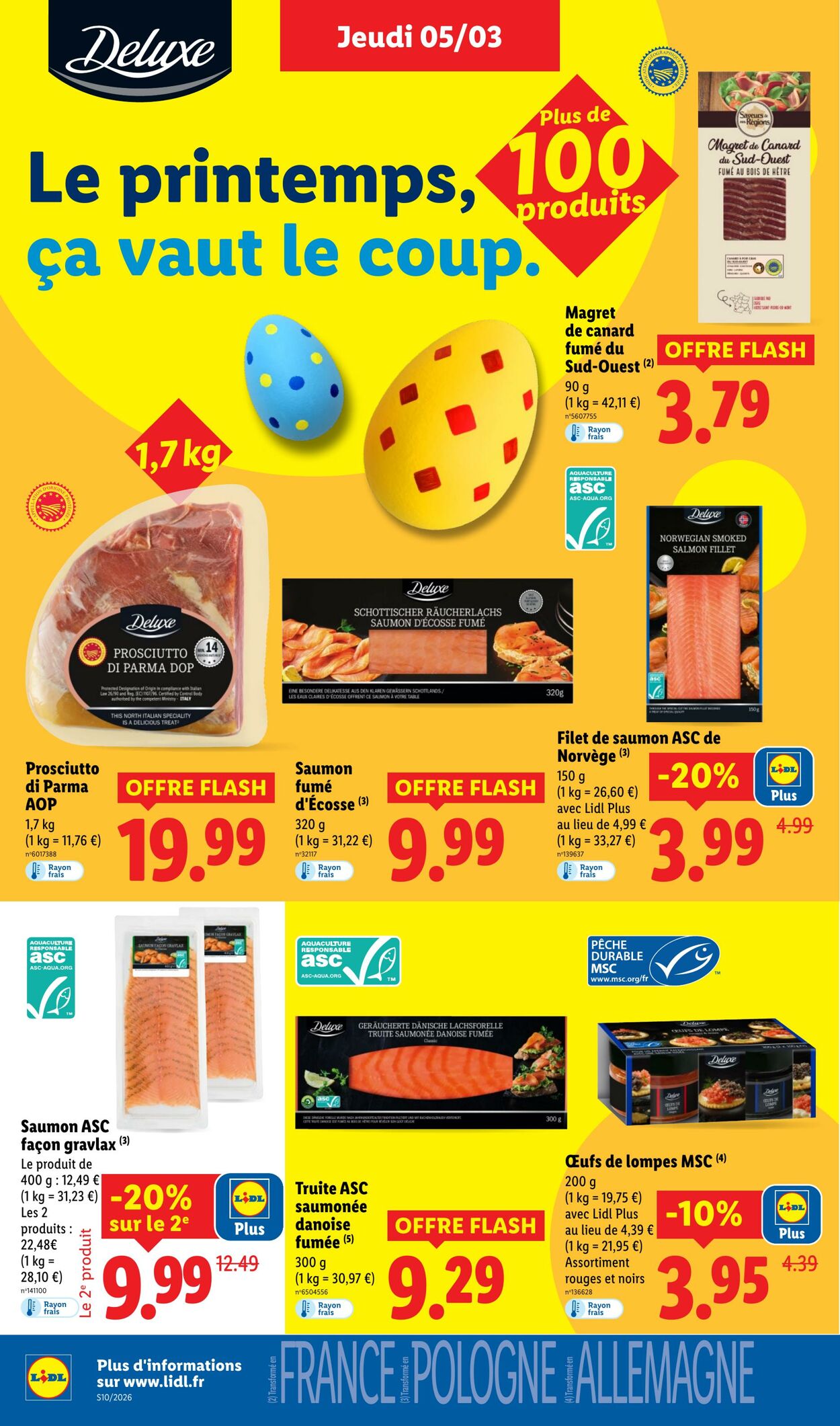 Catalogue Lidl 01.03.2026 - 11.03.2026