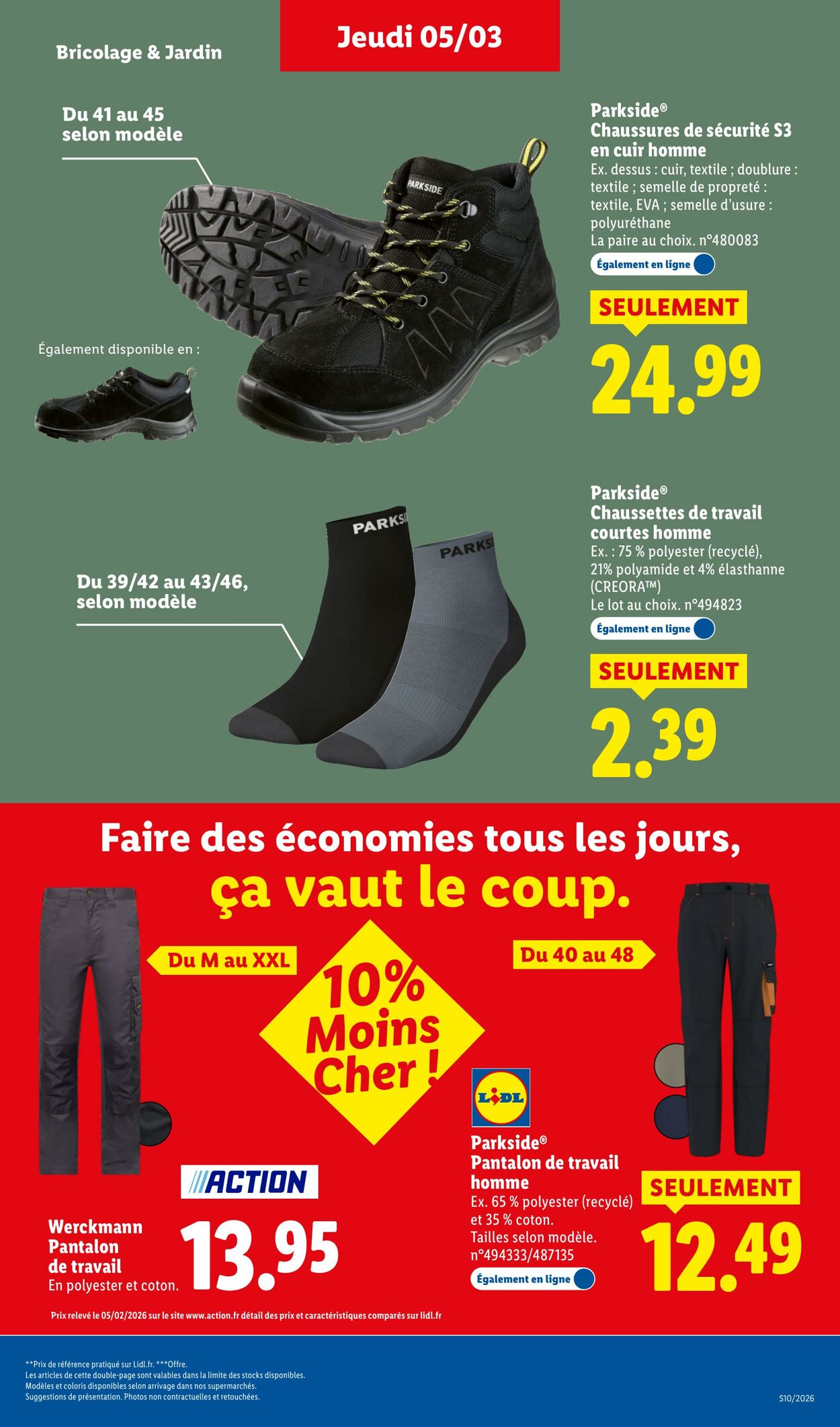 Catalogue Lidl 01.03.2026 - 11.03.2026