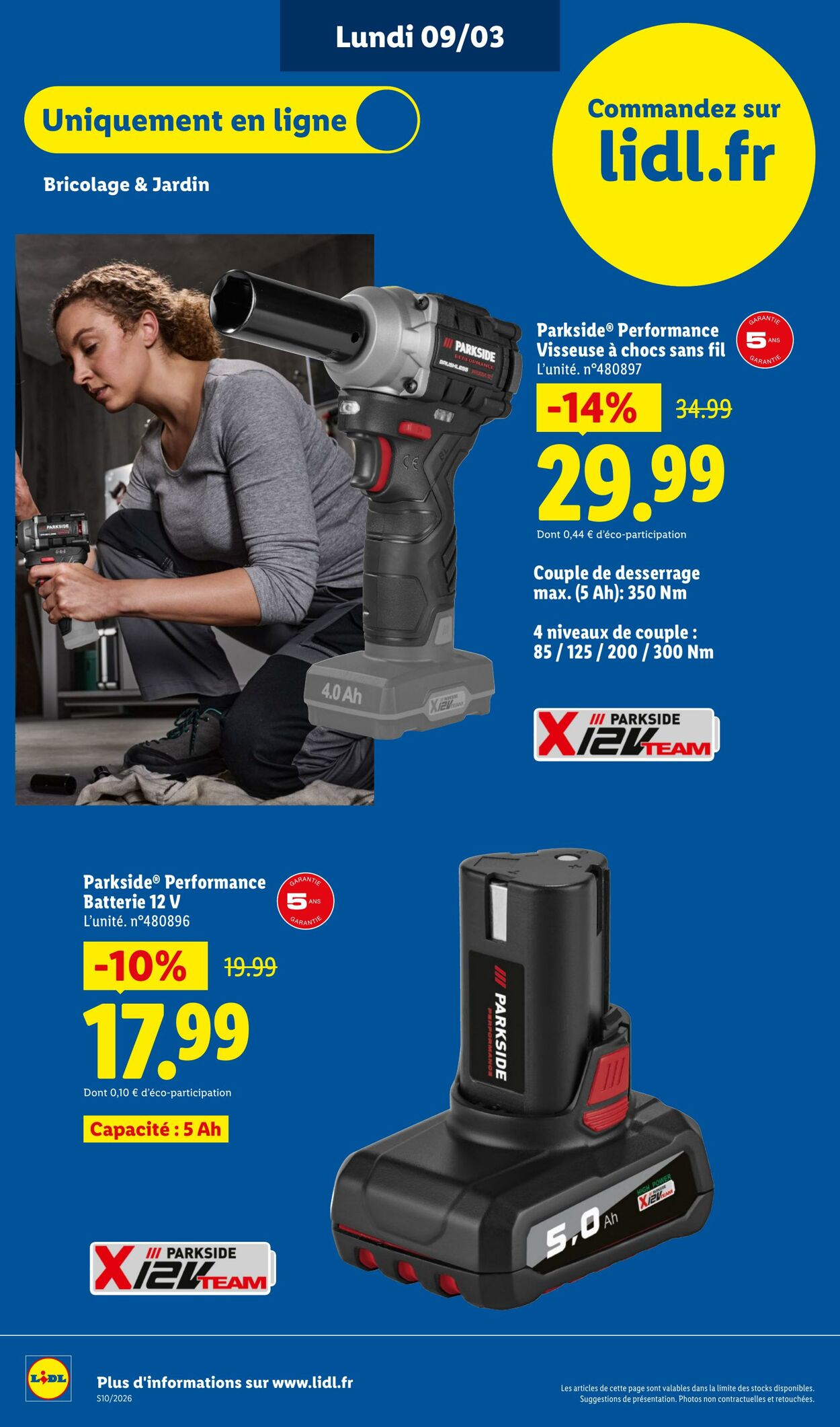 Catalogue Lidl 01.03.2026 - 11.03.2026