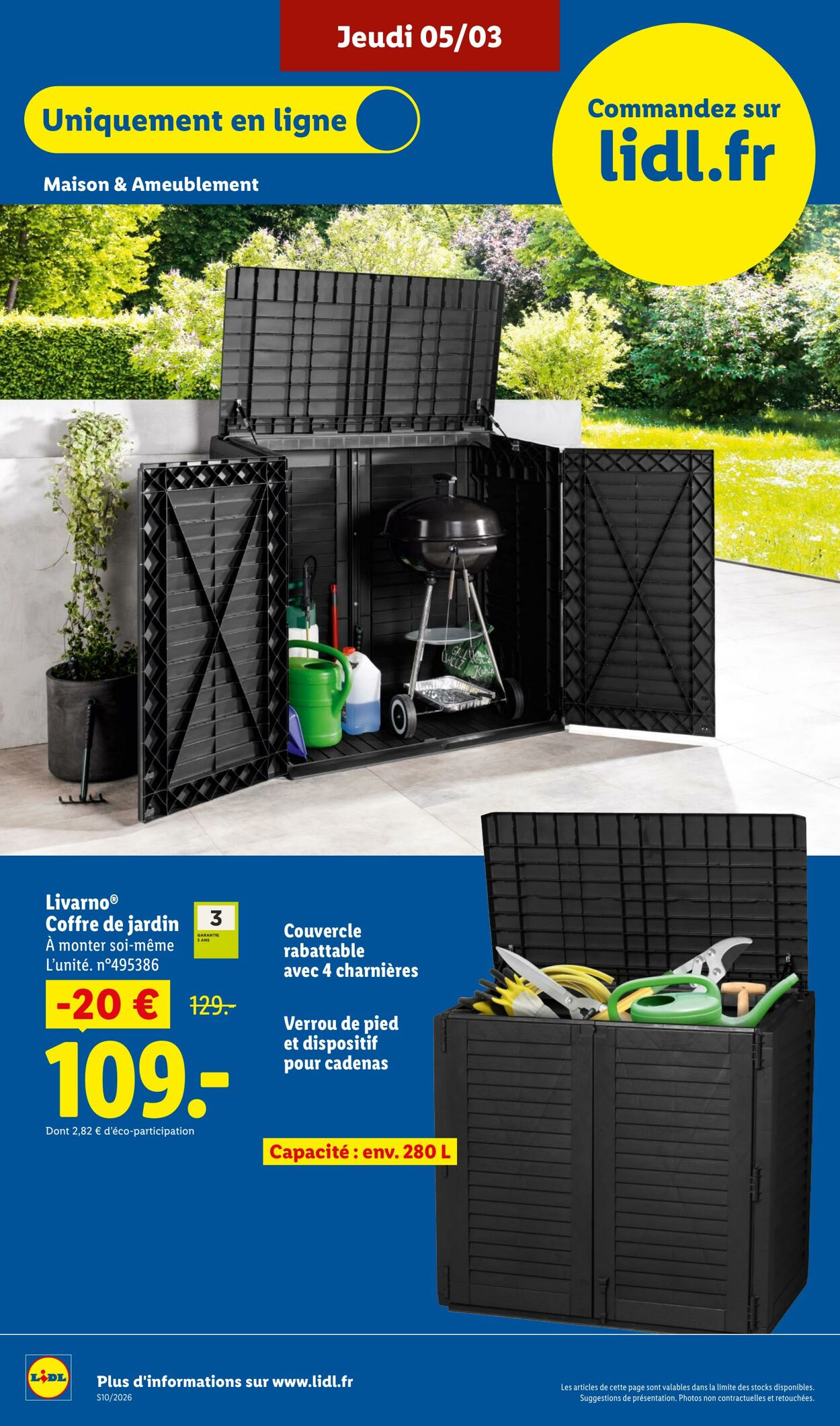 Catalogue Lidl 01.03.2026 - 11.03.2026