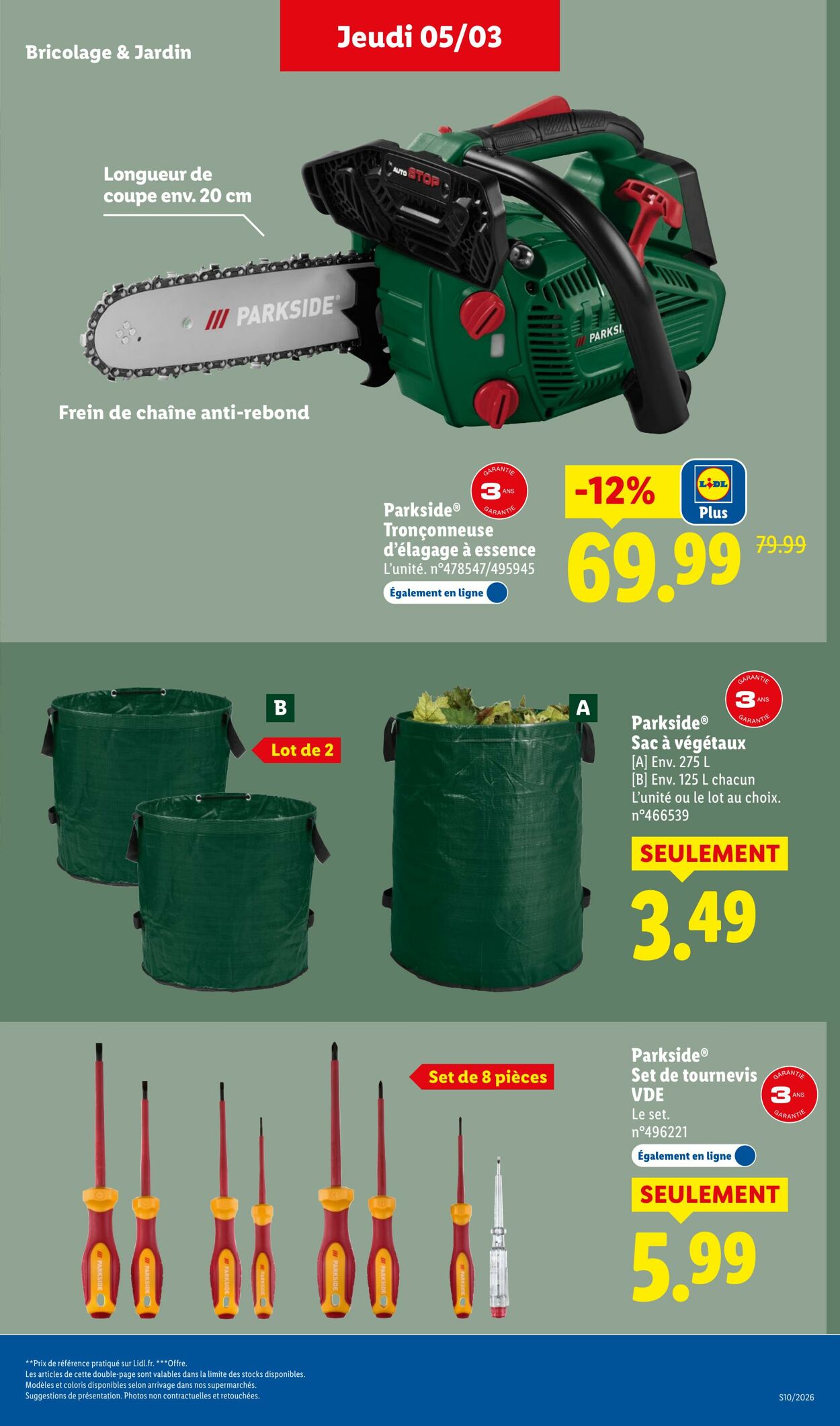 Catalogue Lidl 01.03.2026 - 11.03.2026