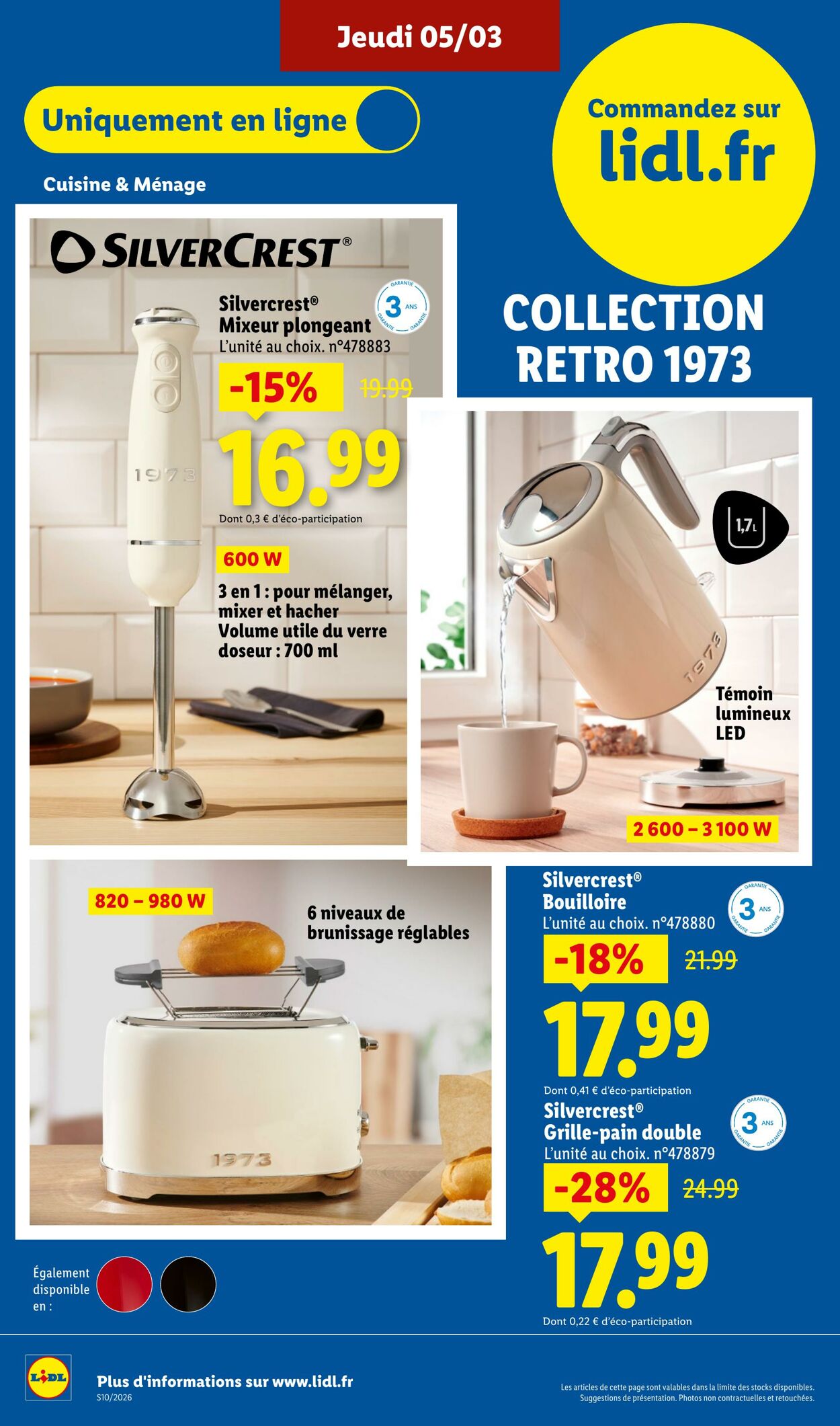 Catalogue Lidl 01.03.2026 - 11.03.2026