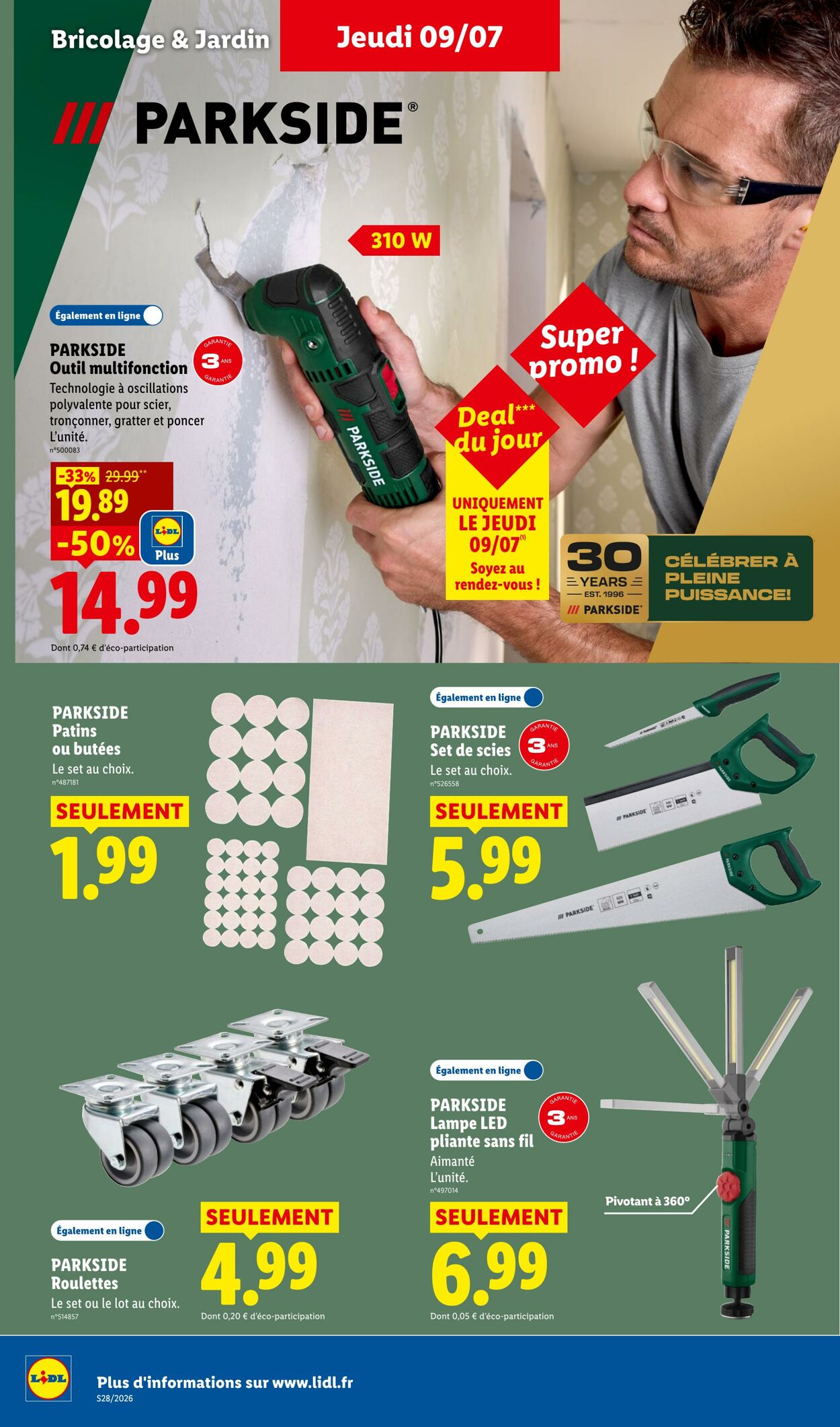 Catalogue Lidl 05.07.2026 - 15.07.2026