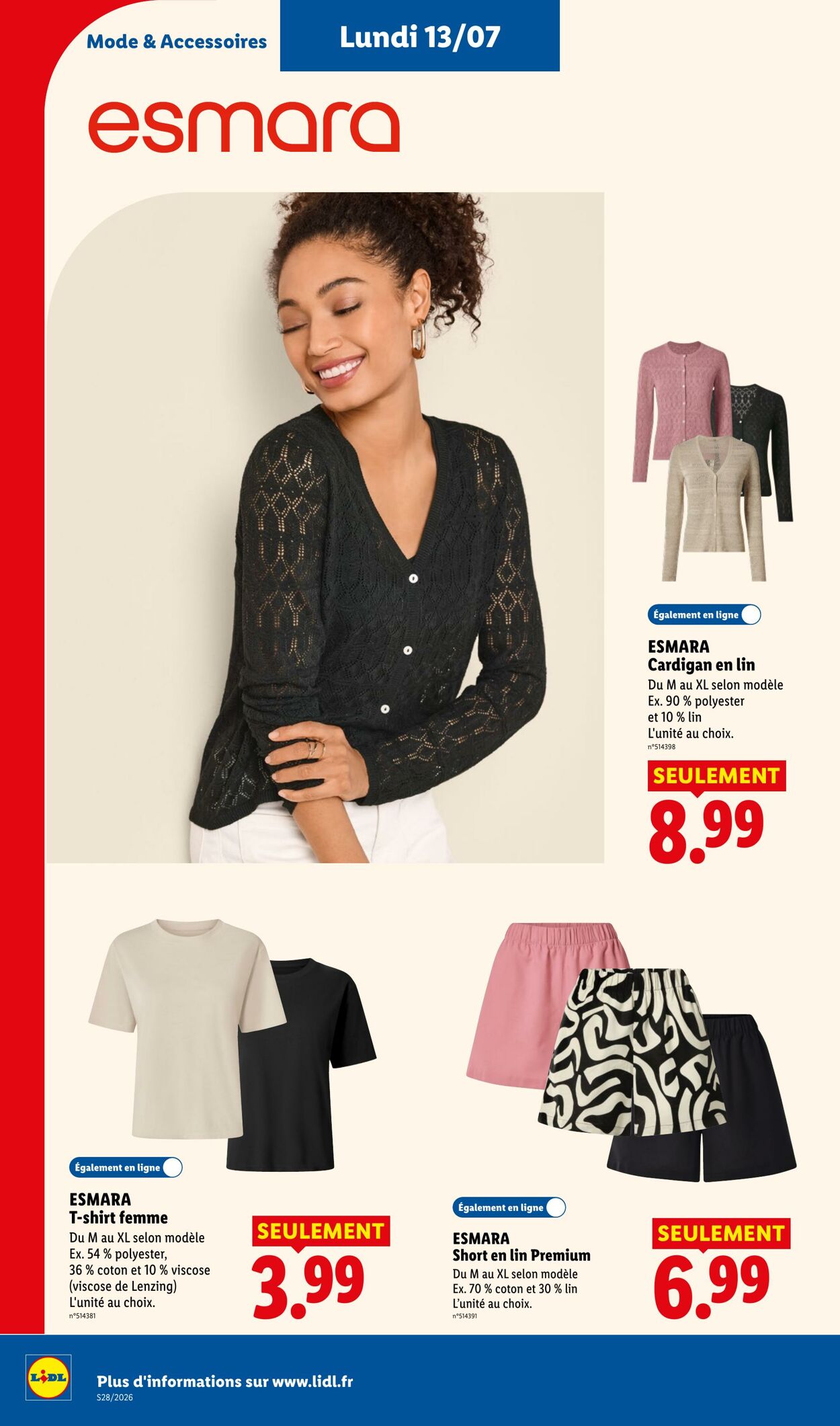 Catalogue Lidl 05.07.2026 - 15.07.2026