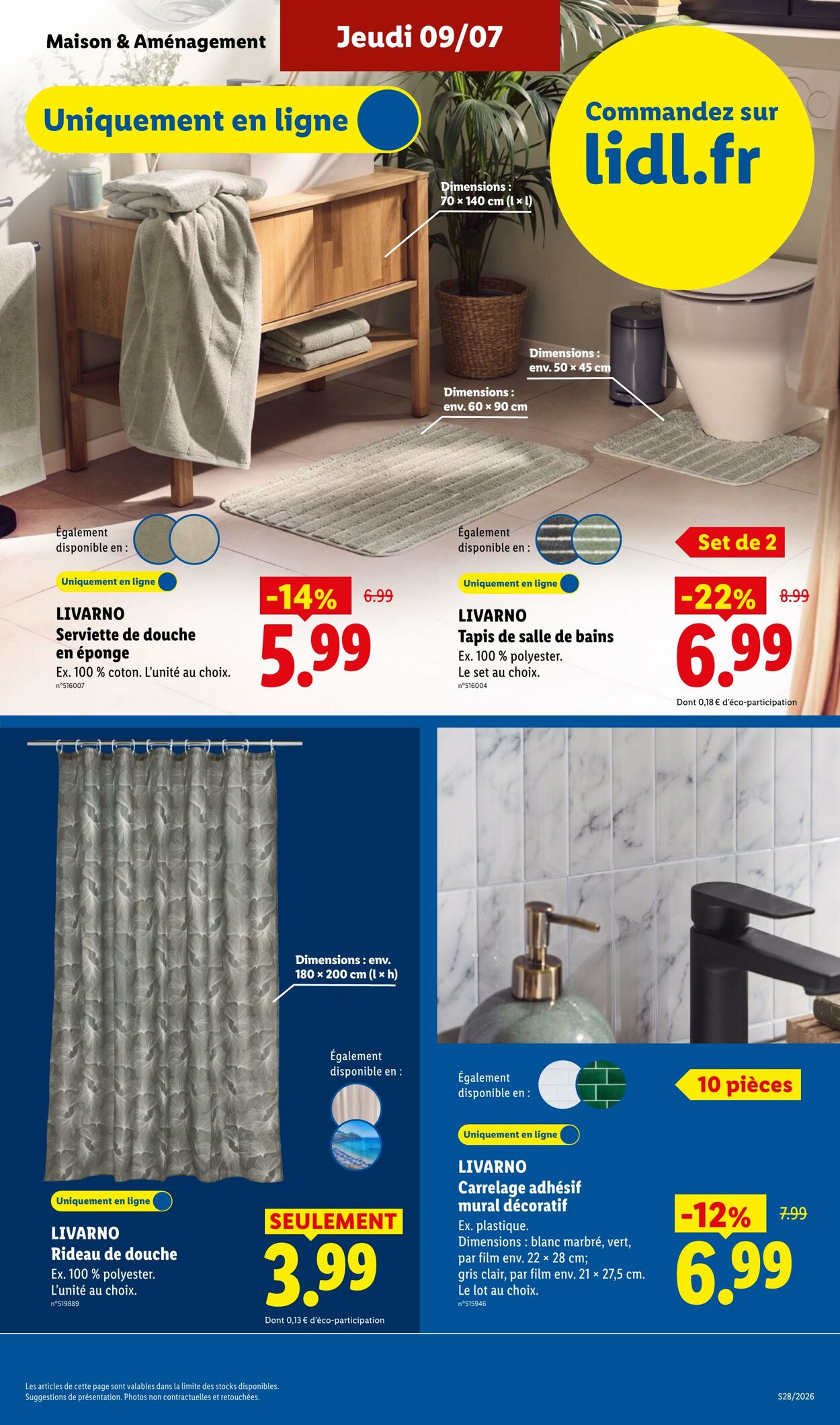 Catalogue Lidl 05.07.2026 - 15.07.2026