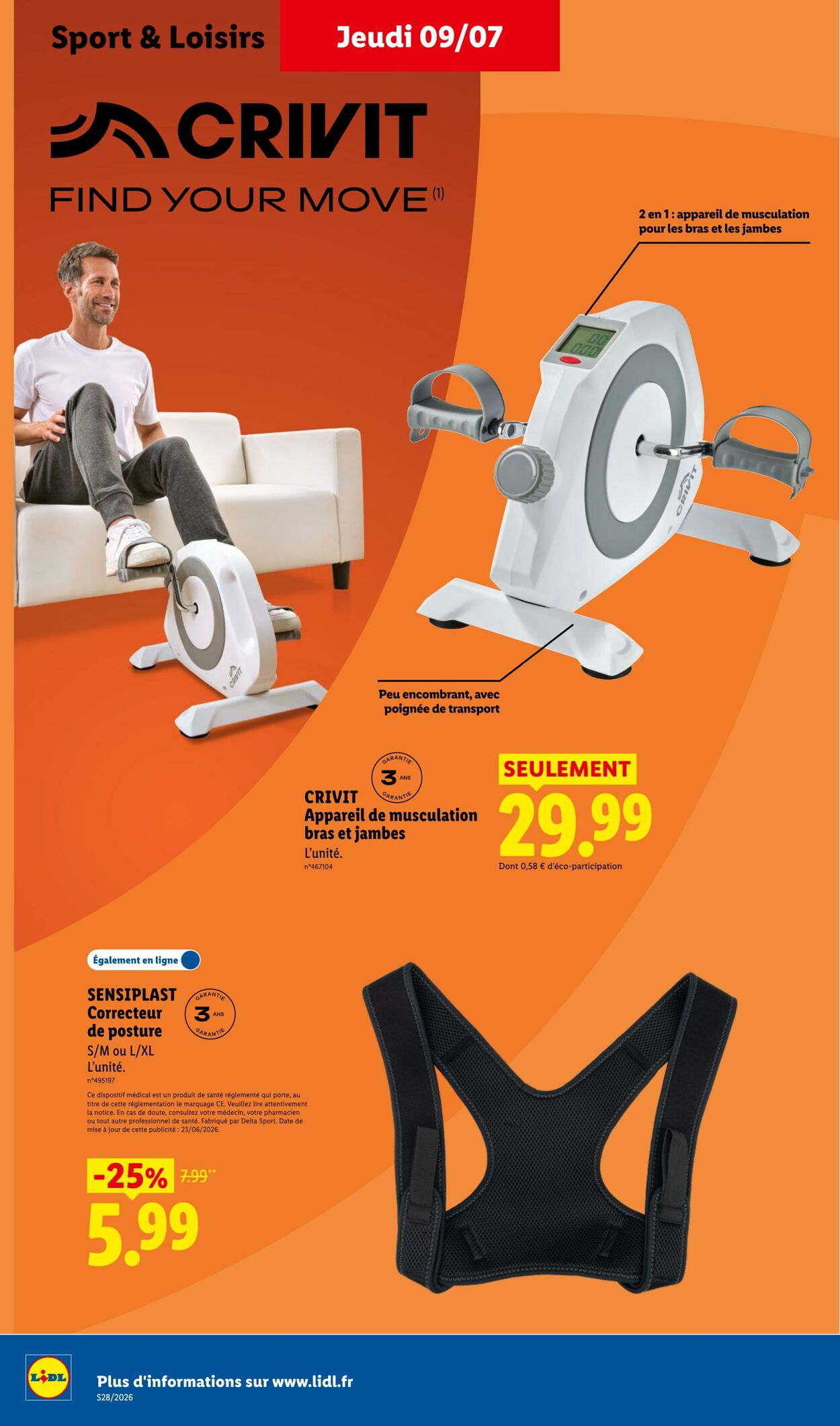 Catalogue Lidl 05.07.2026 - 15.07.2026