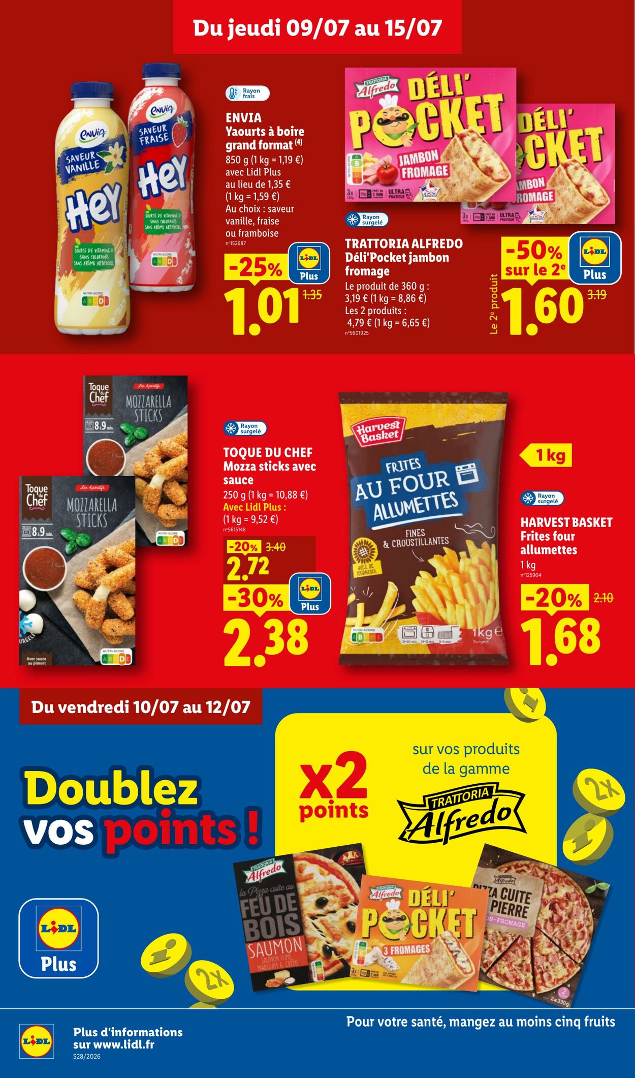 Catalogue Lidl 05.07.2026 - 15.07.2026