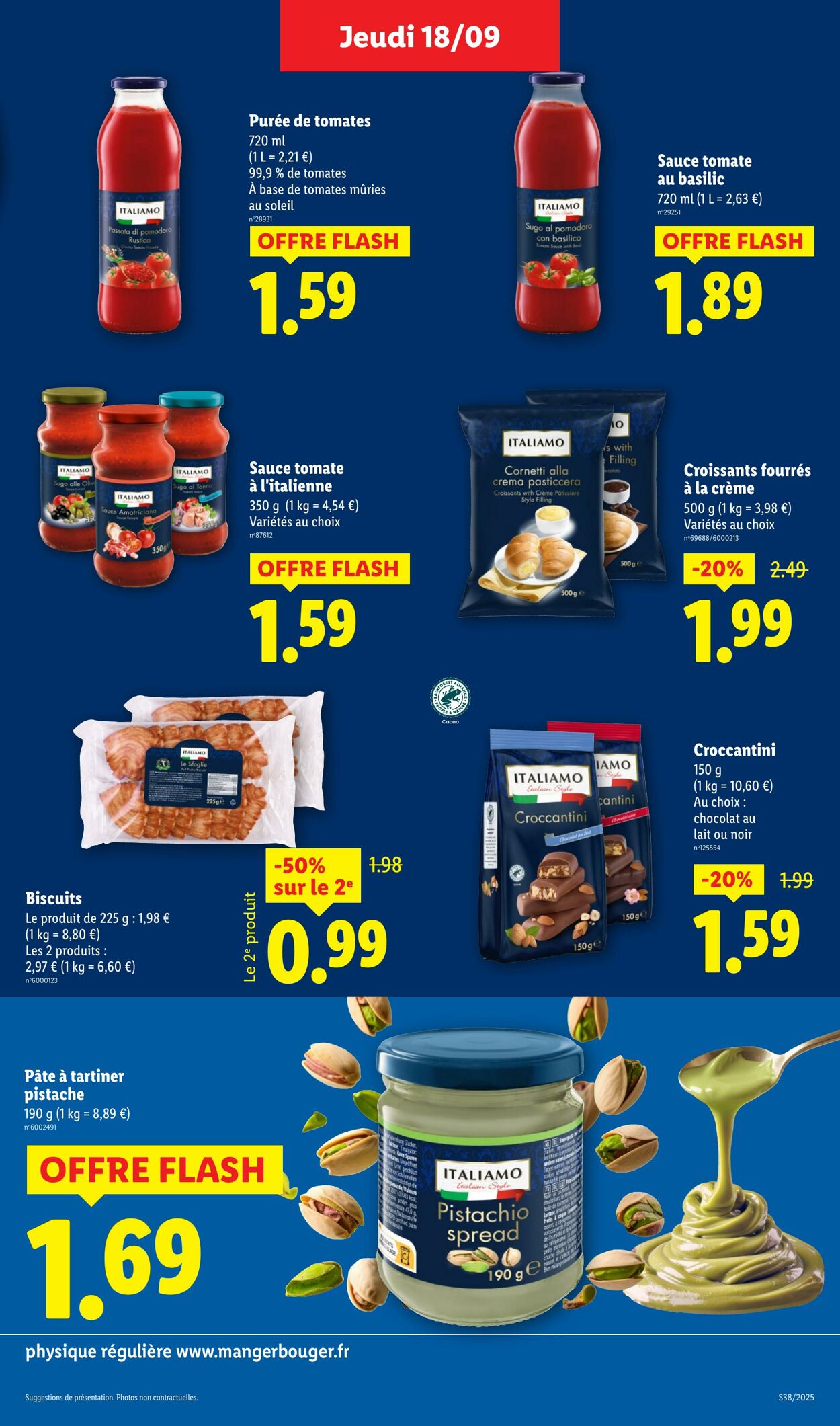 Catalogue Lidl 18.09.2025 - 24.09.2025