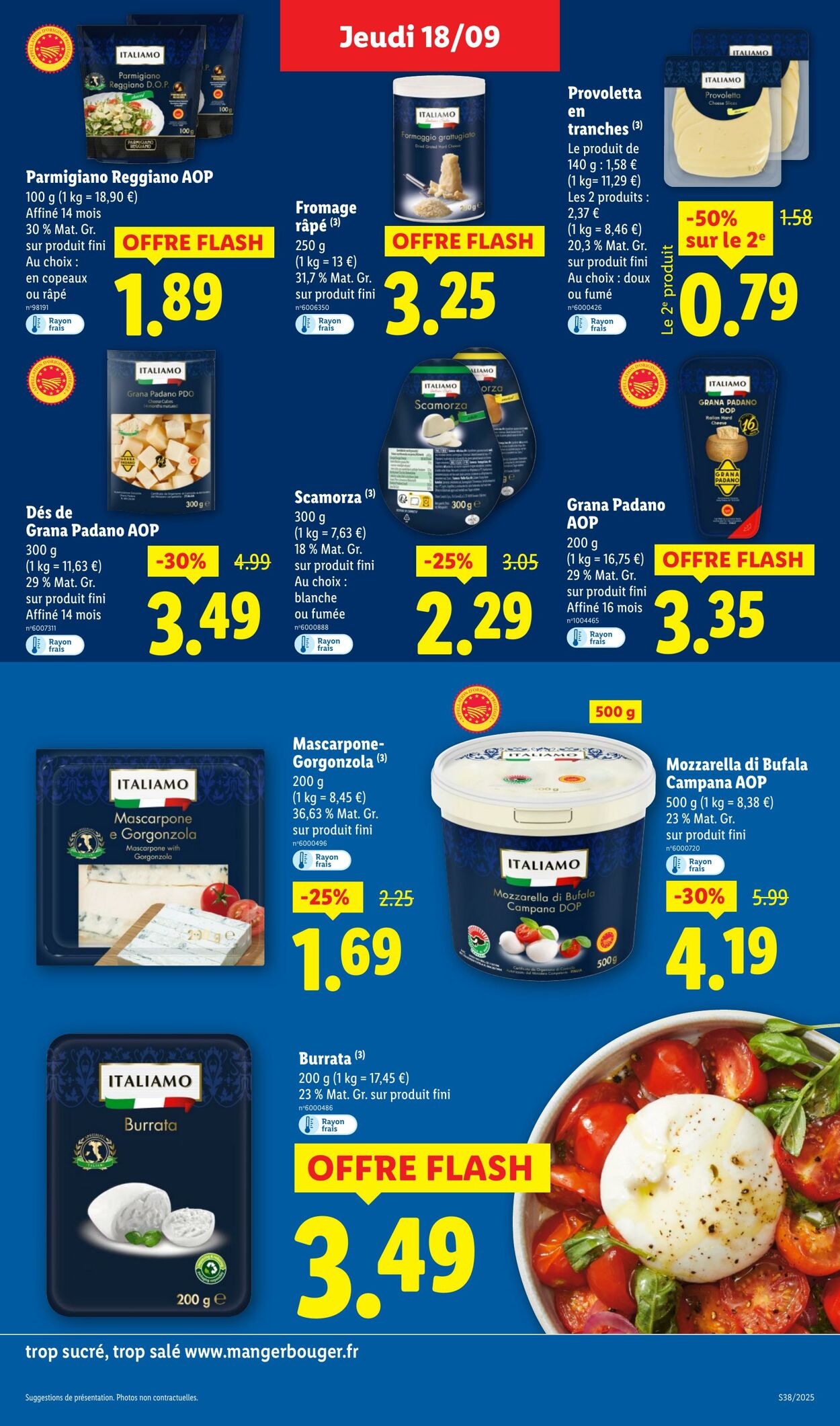 Catalogue Lidl 18.09.2025 - 24.09.2025