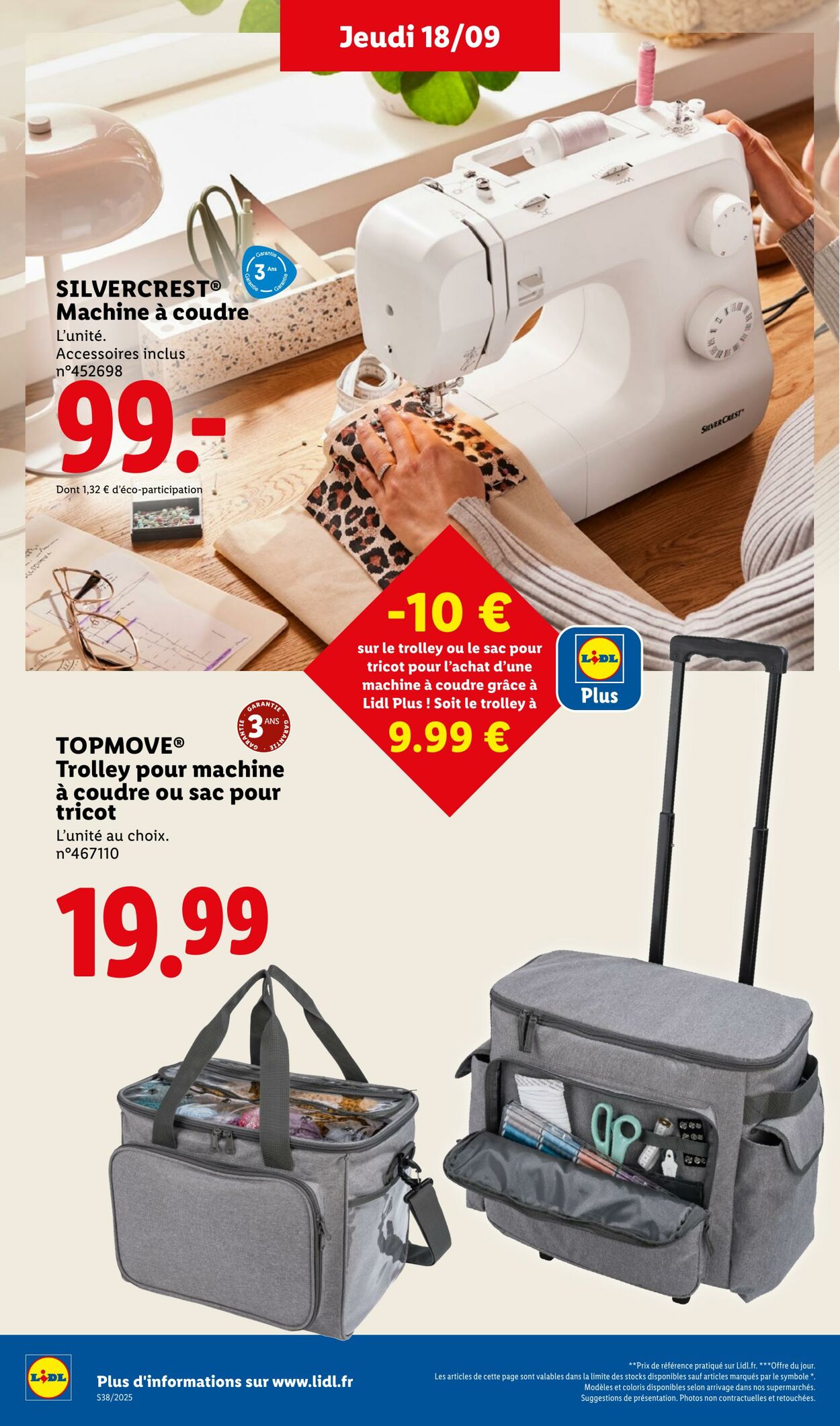 Catalogue Lidl 18.09.2025 - 24.09.2025