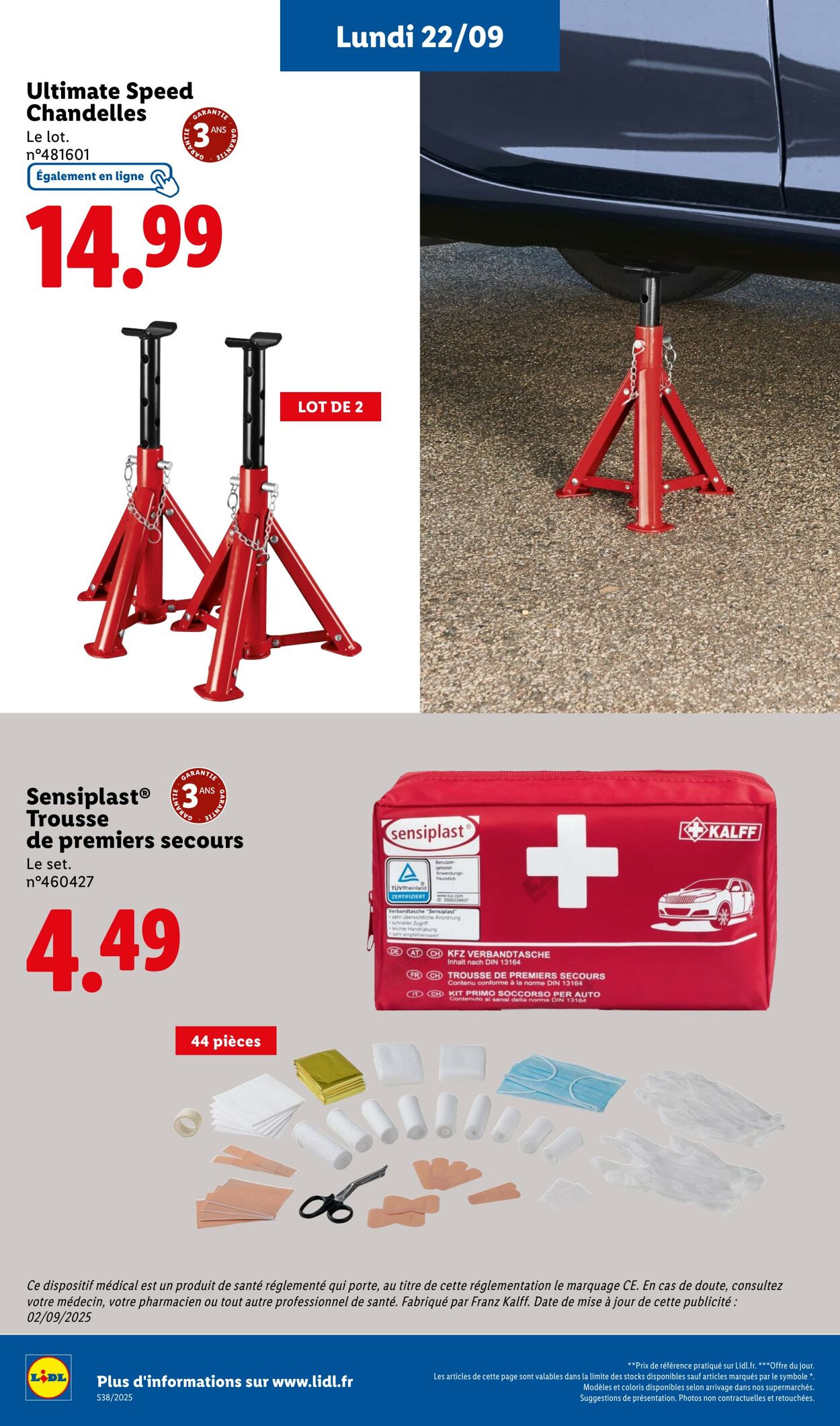 Catalogue Lidl 18.09.2025 - 24.09.2025