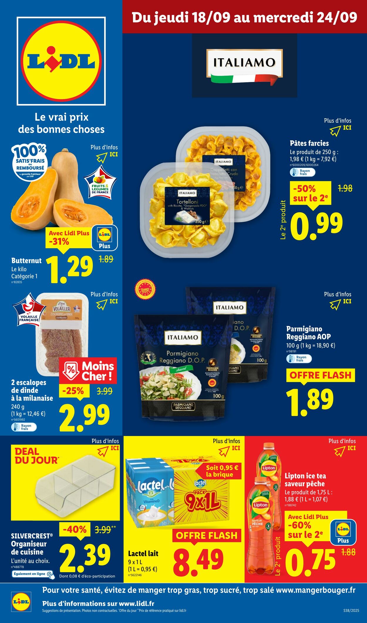 Catalogue Lidl 18.09.2025 - 24.09.2025