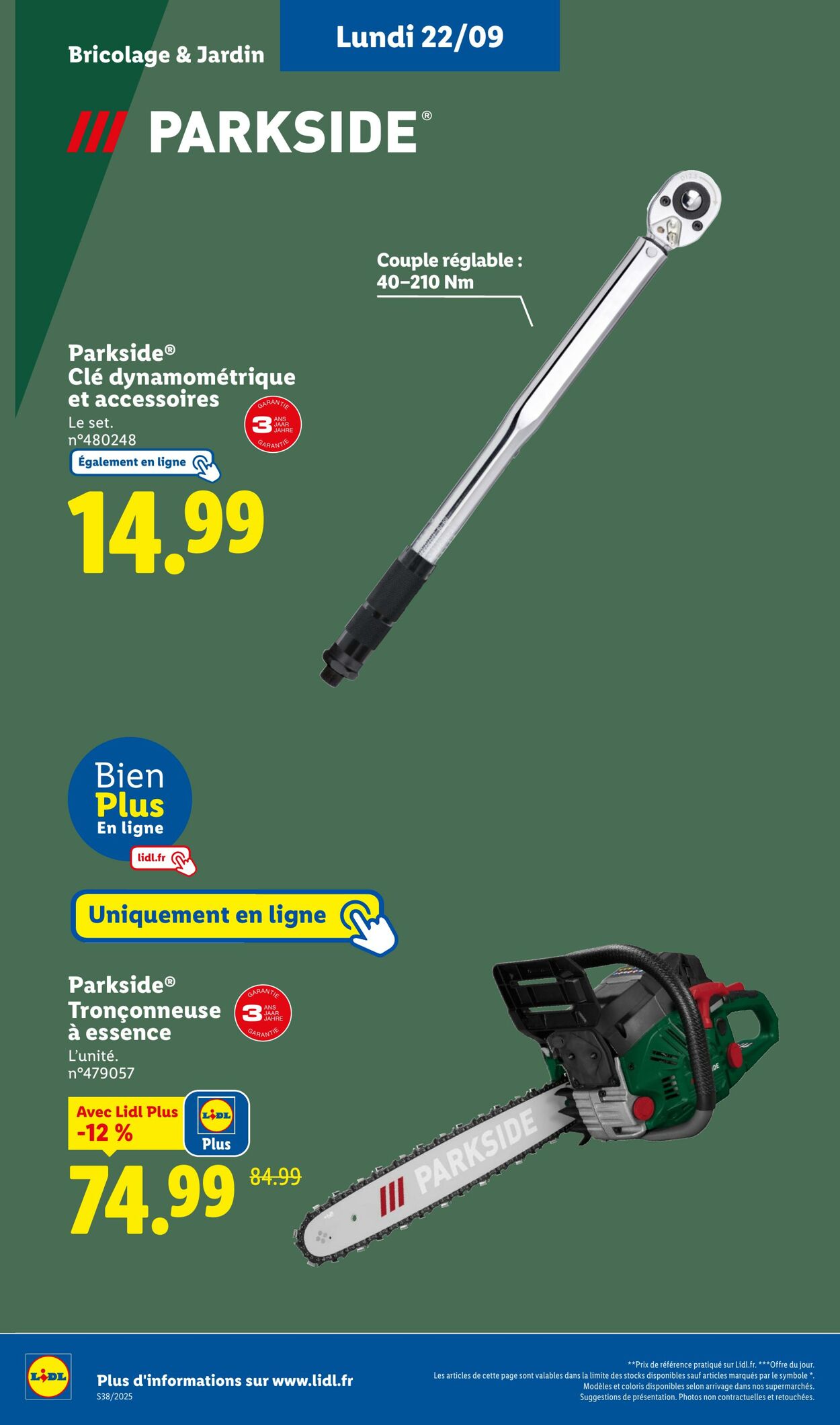 Catalogue Lidl 18.09.2025 - 24.09.2025