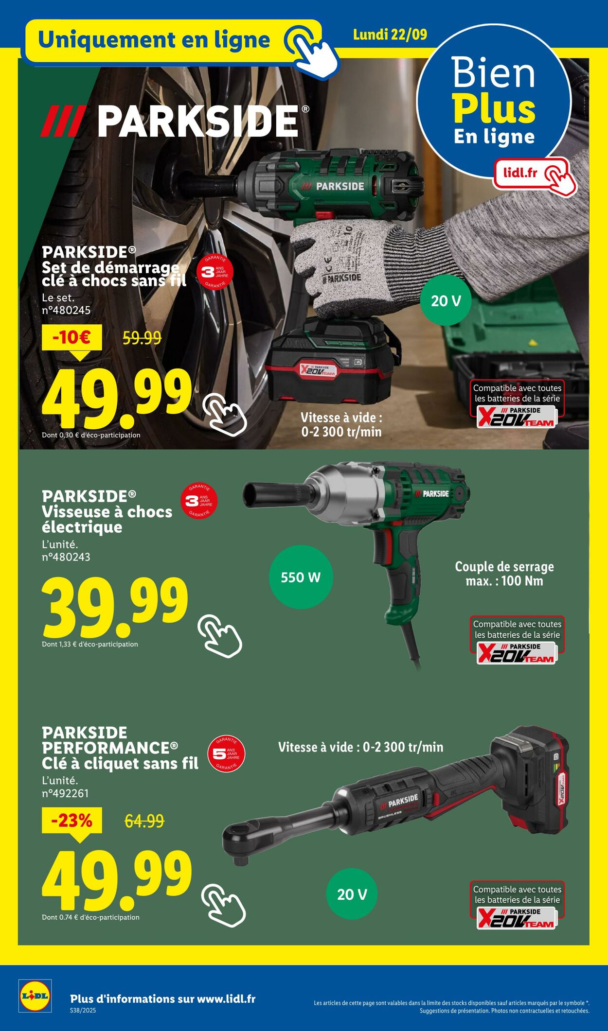 Catalogue Lidl 18.09.2025 - 24.09.2025