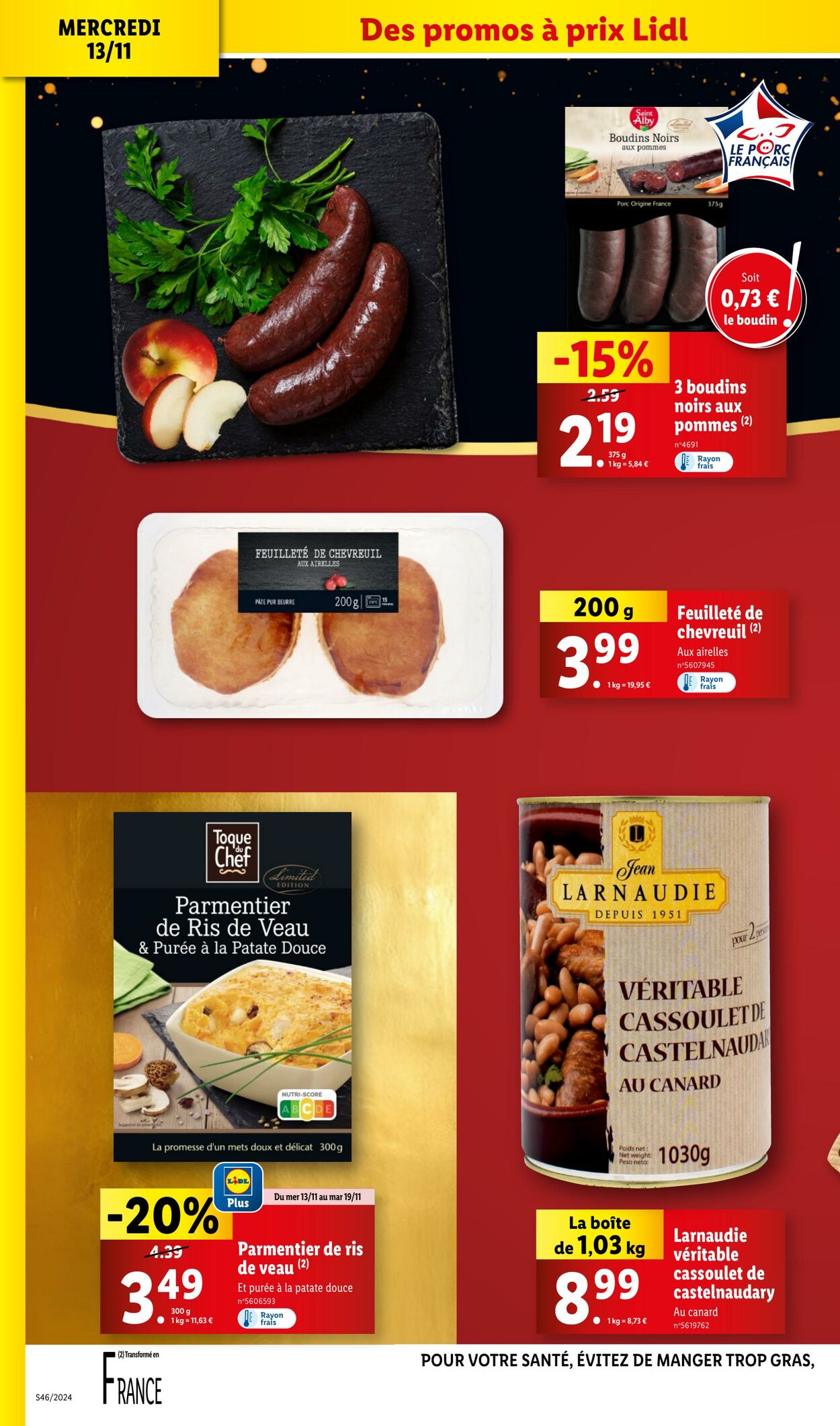 Catalogue Lidl 13.11.2024 - 19.11.2024