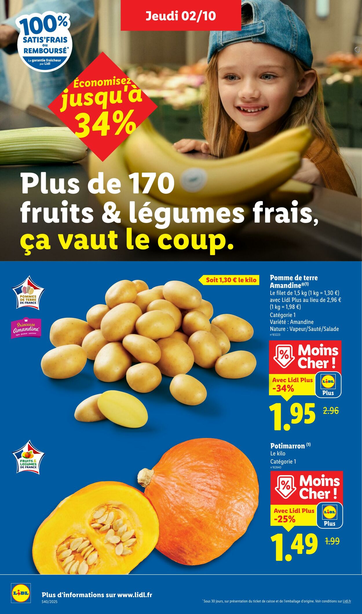 Catalogue Lidl 02.10.2025 - 08.10.2025