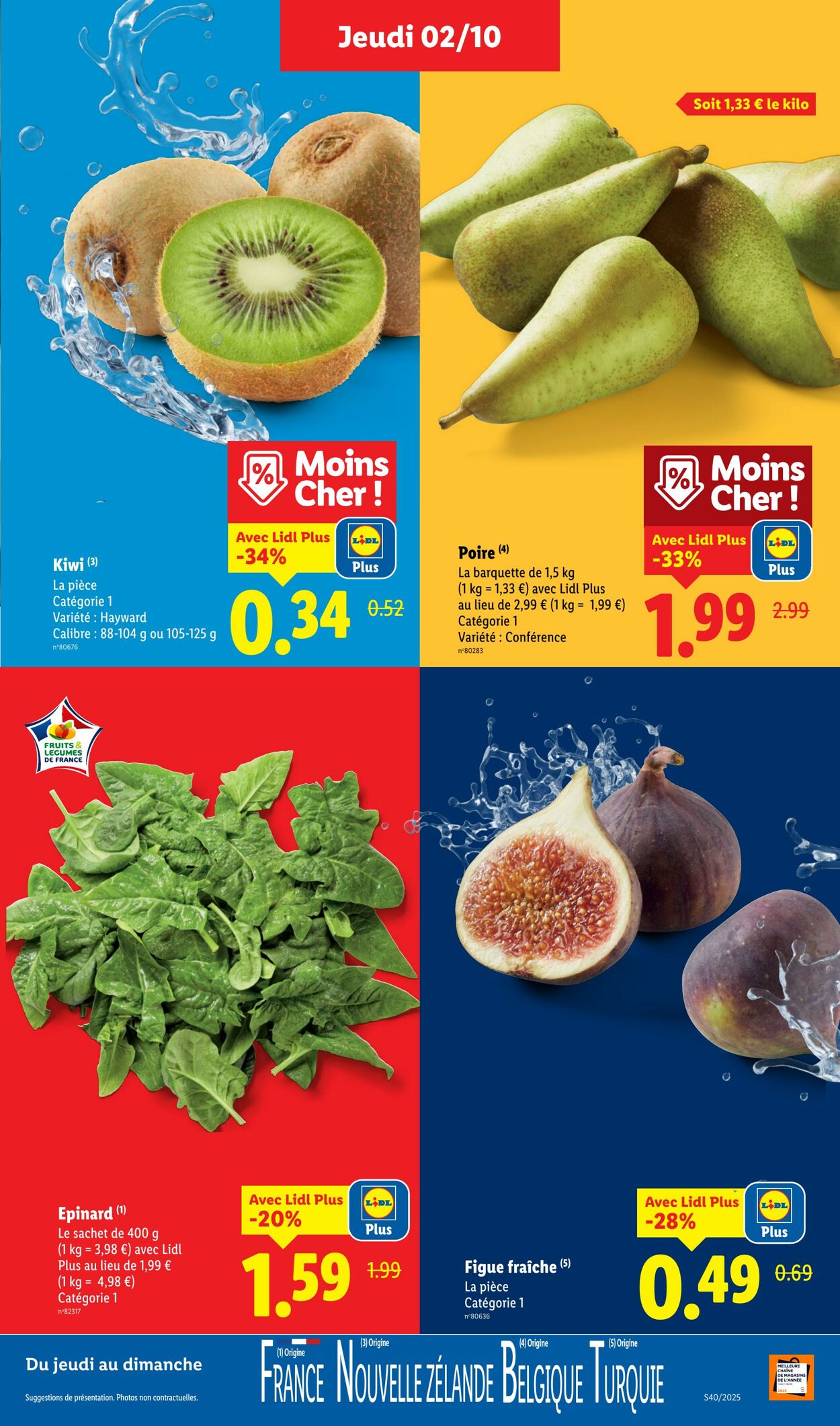 Catalogue Lidl 02.10.2025 - 08.10.2025