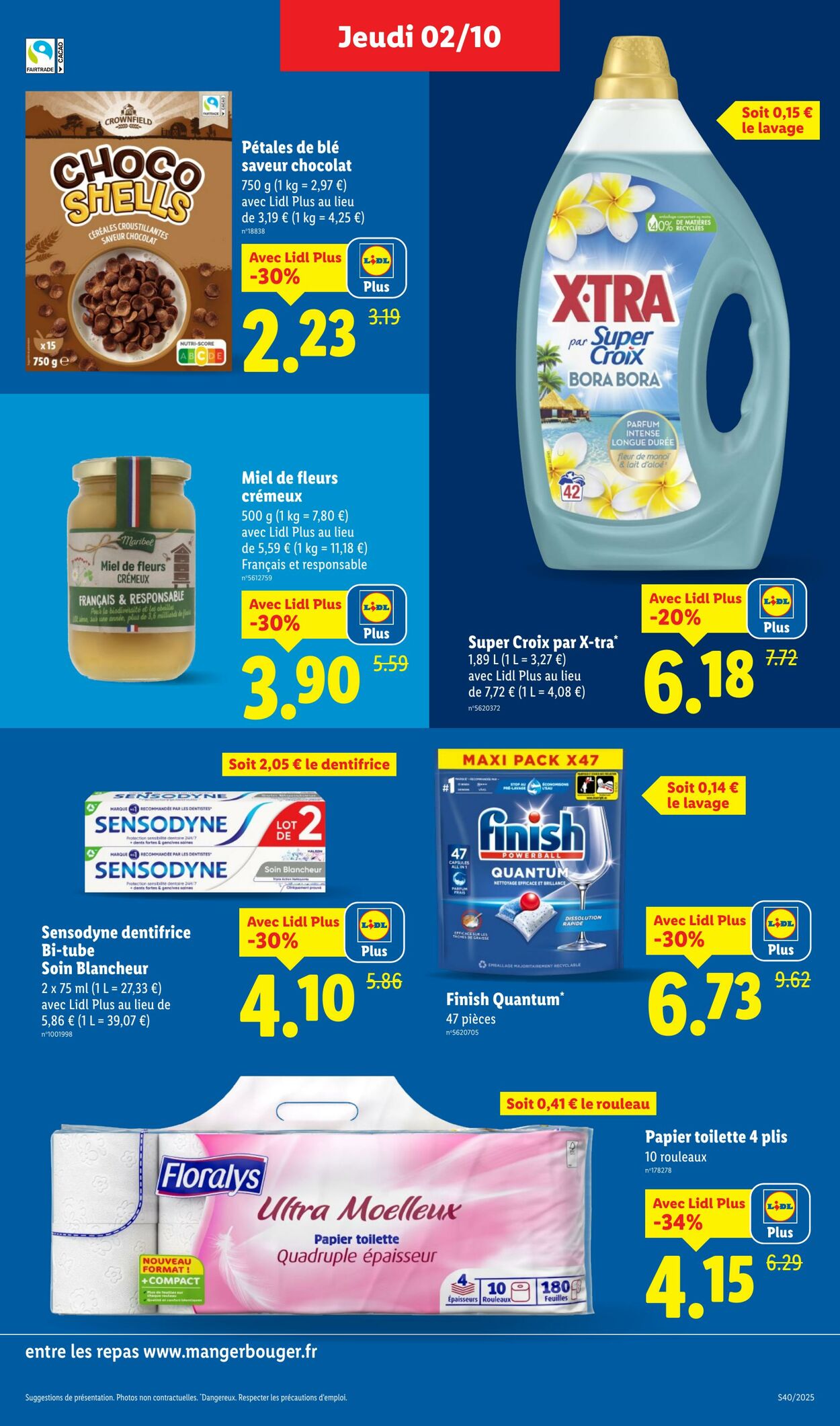 Catalogue Lidl 02.10.2025 - 08.10.2025