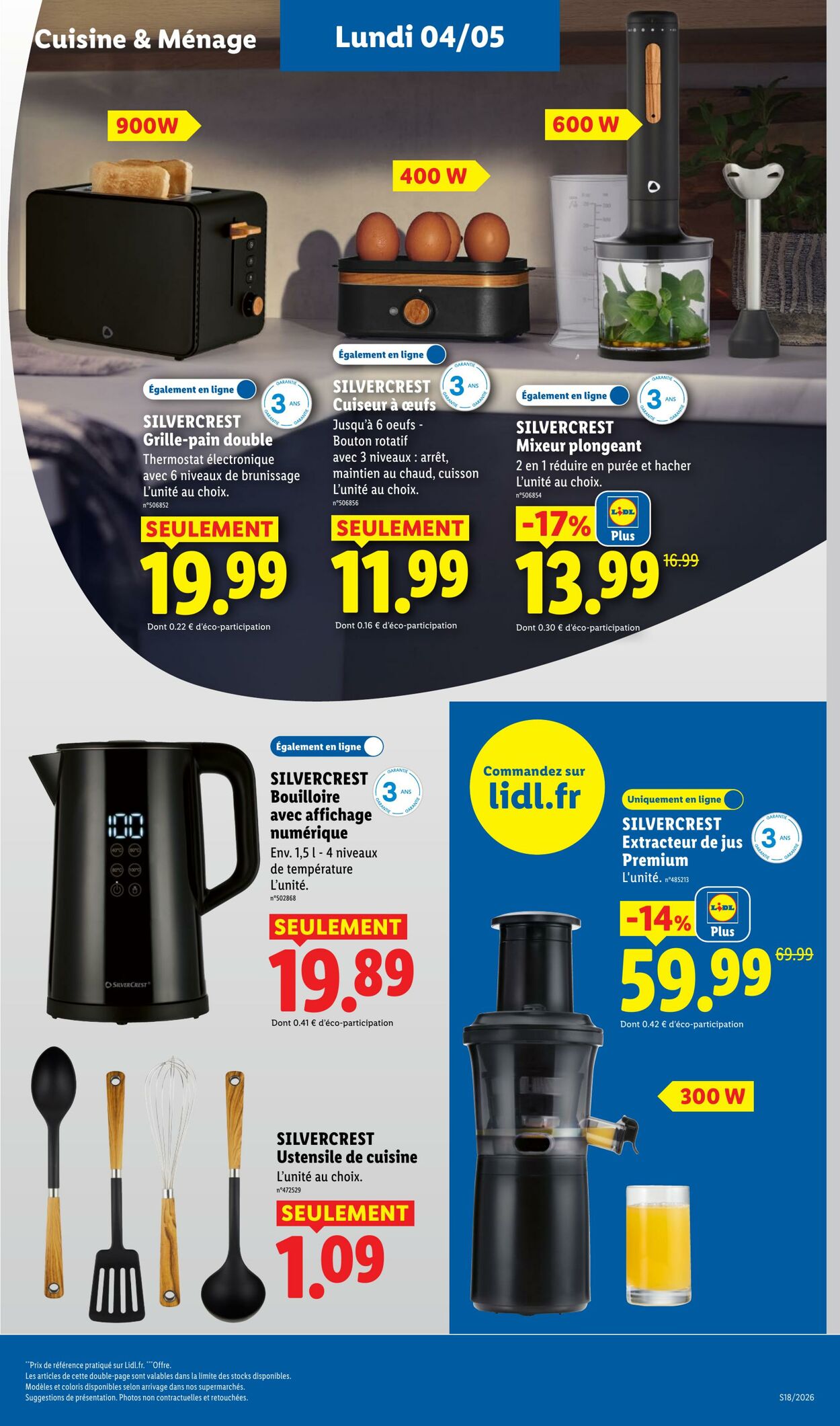Catalogue Lidl 26.04.2026 - 06.05.2026