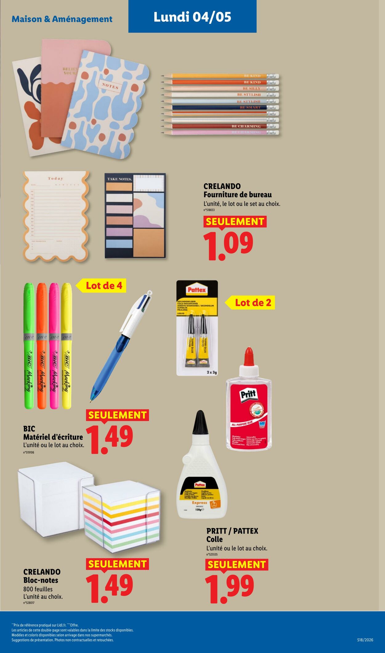 Catalogue Lidl 26.04.2026 - 06.05.2026