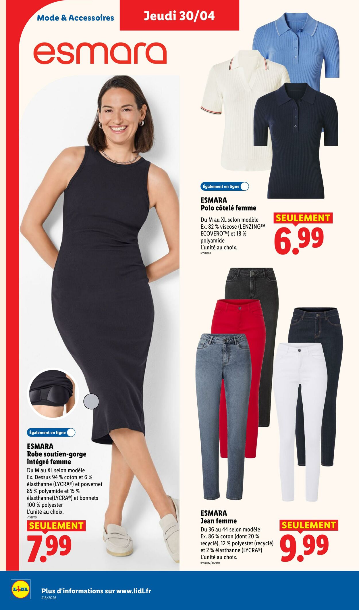 Catalogue Lidl 26.04.2026 - 06.05.2026