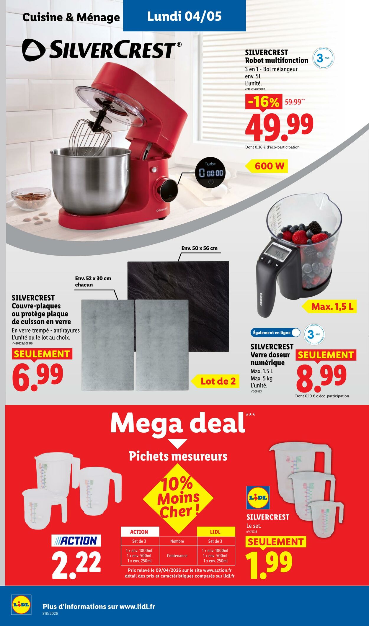 Catalogue Lidl 26.04.2026 - 06.05.2026