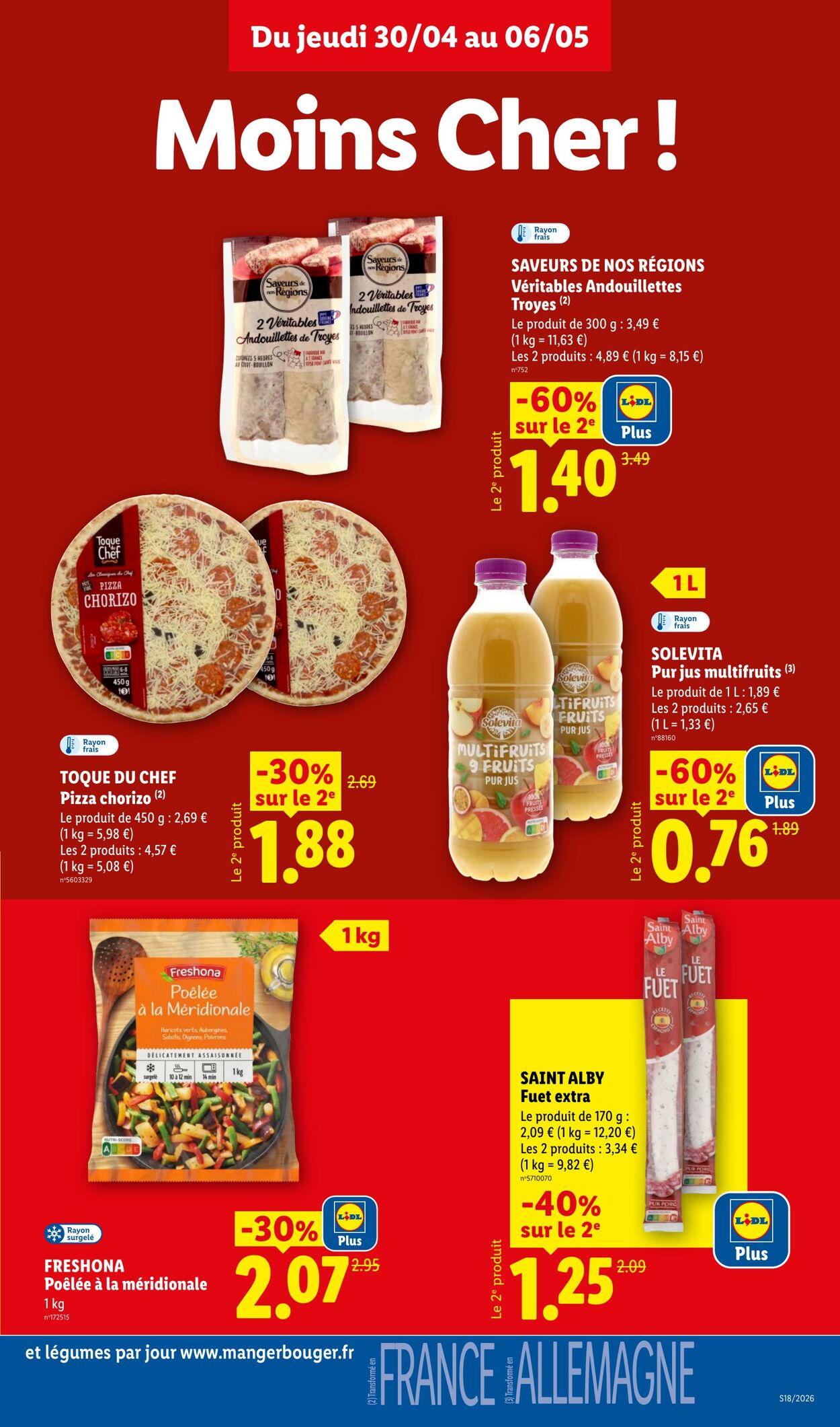 Catalogue Lidl 26.04.2026 - 06.05.2026