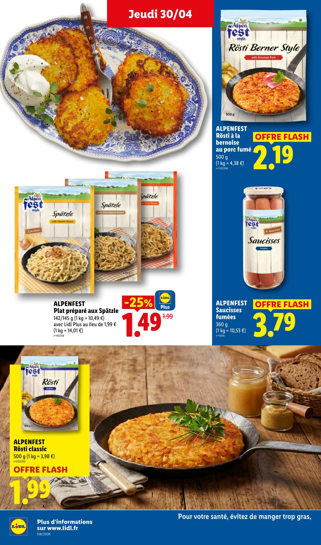 Catalogue Lidl 26.04.2026 - 06.05.2026