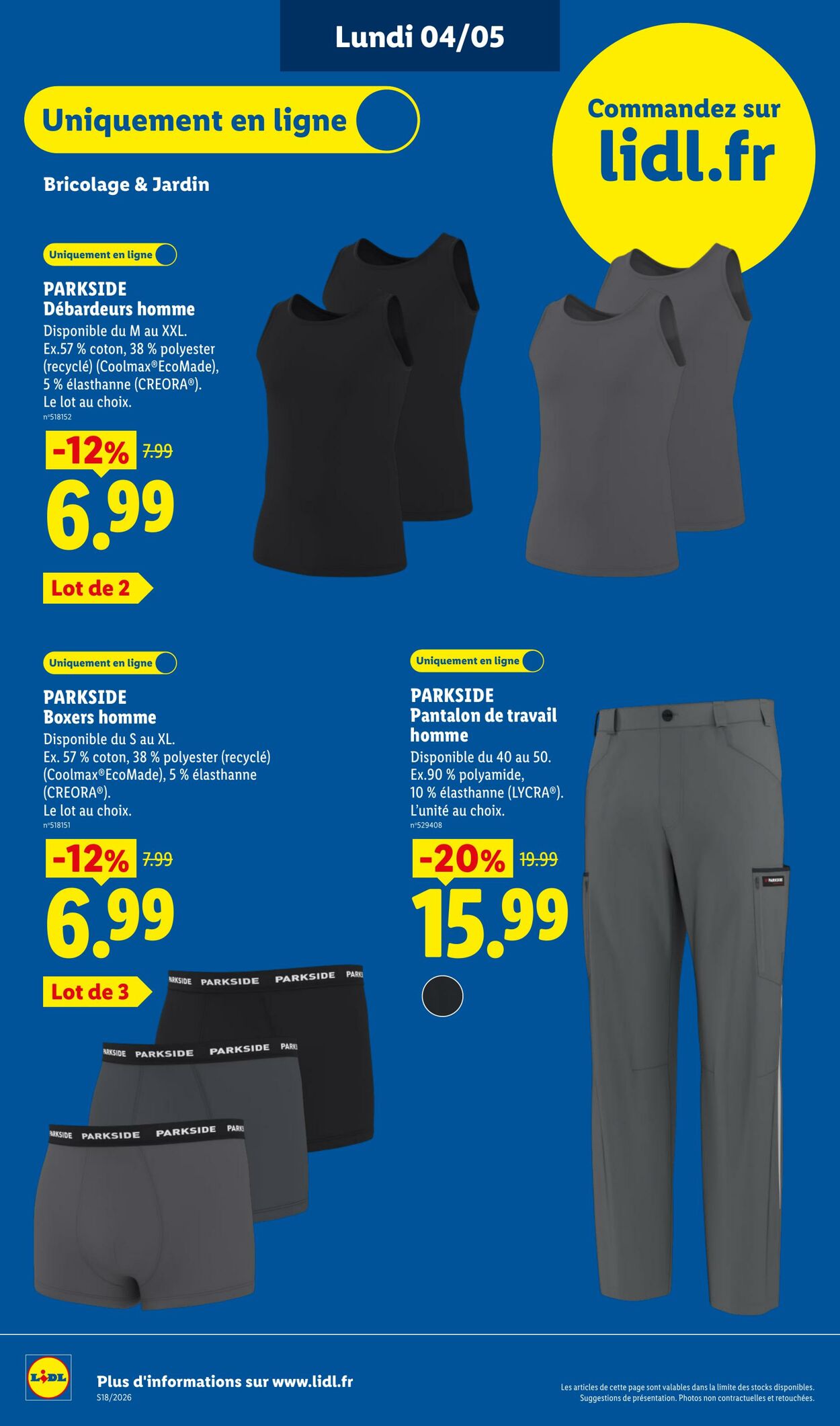 Catalogue Lidl 26.04.2026 - 06.05.2026