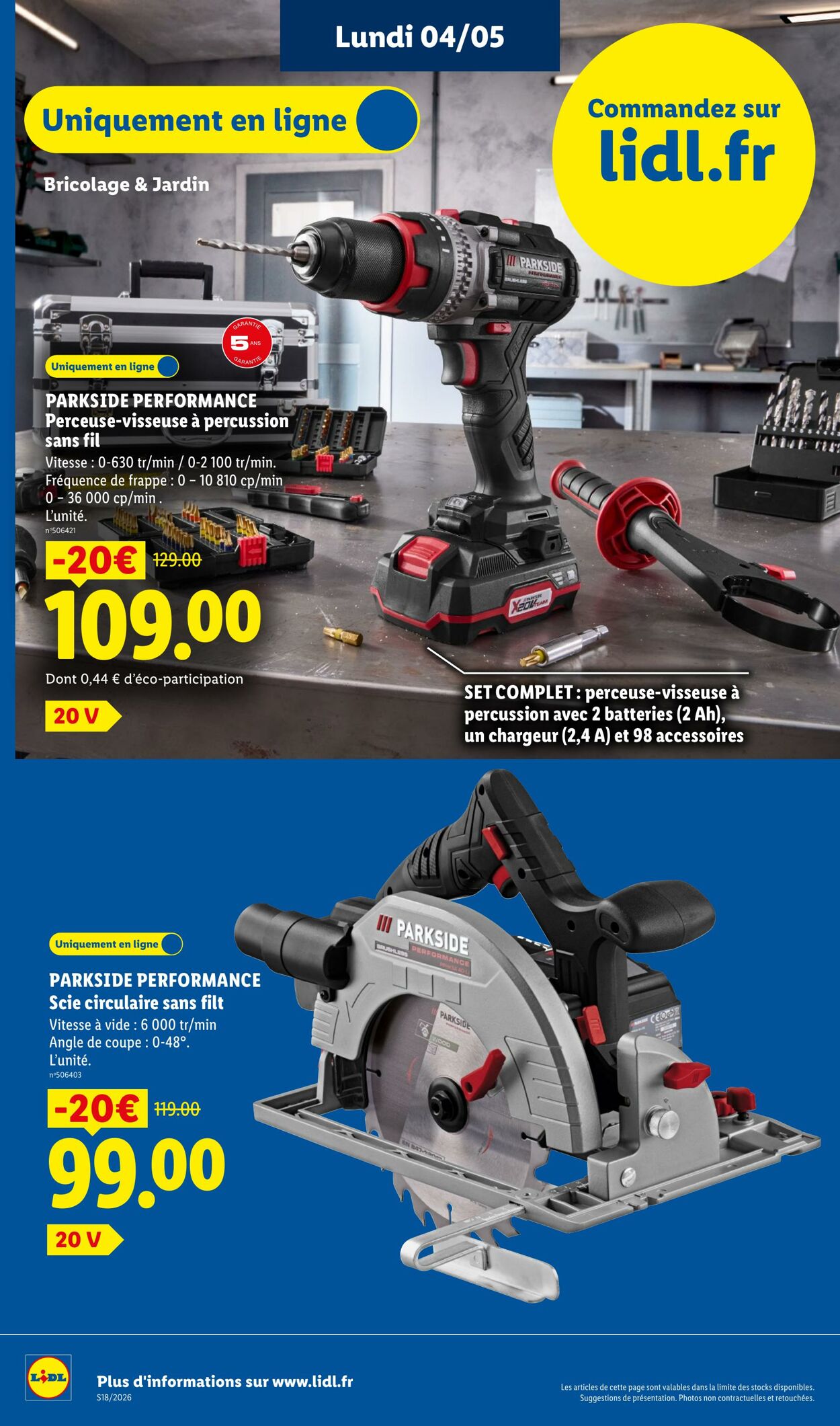 Catalogue Lidl 26.04.2026 - 06.05.2026