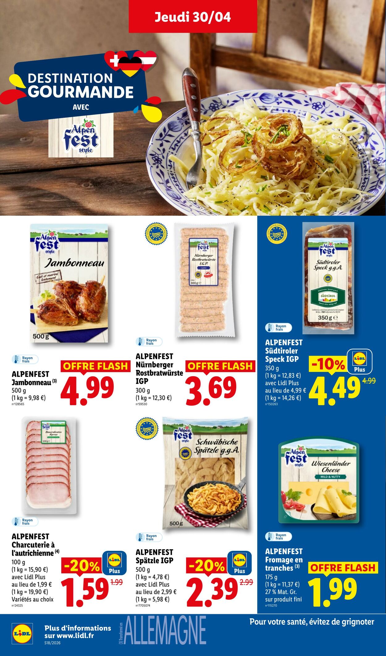 Catalogue Lidl 26.04.2026 - 06.05.2026