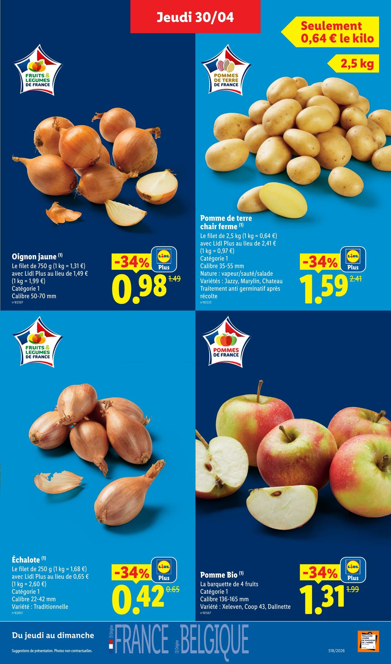 Catalogue Lidl 26.04.2026 - 06.05.2026