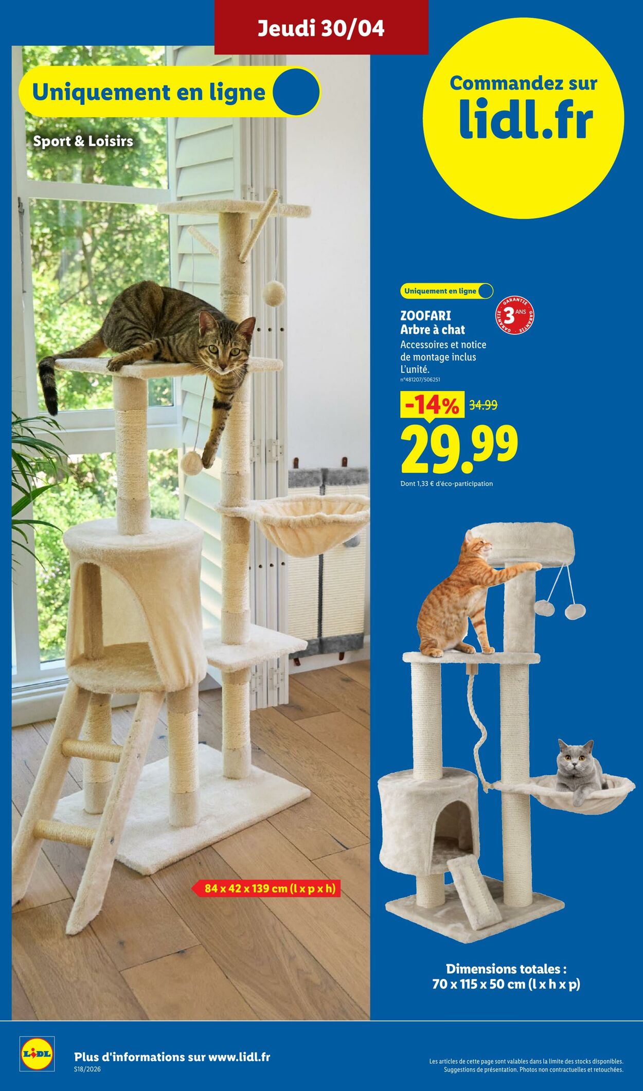 Catalogue Lidl 26.04.2026 - 06.05.2026