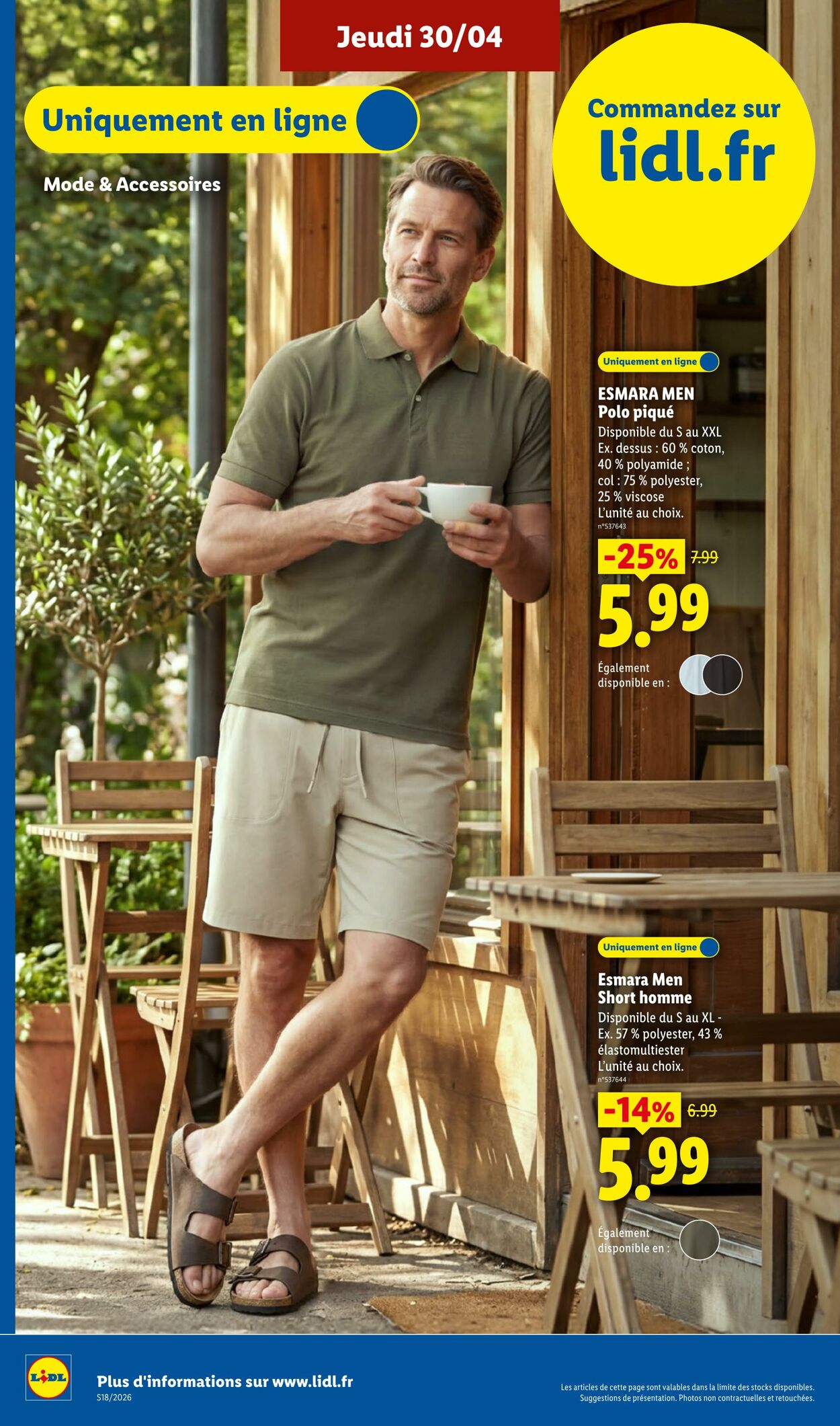 Catalogue Lidl 26.04.2026 - 06.05.2026