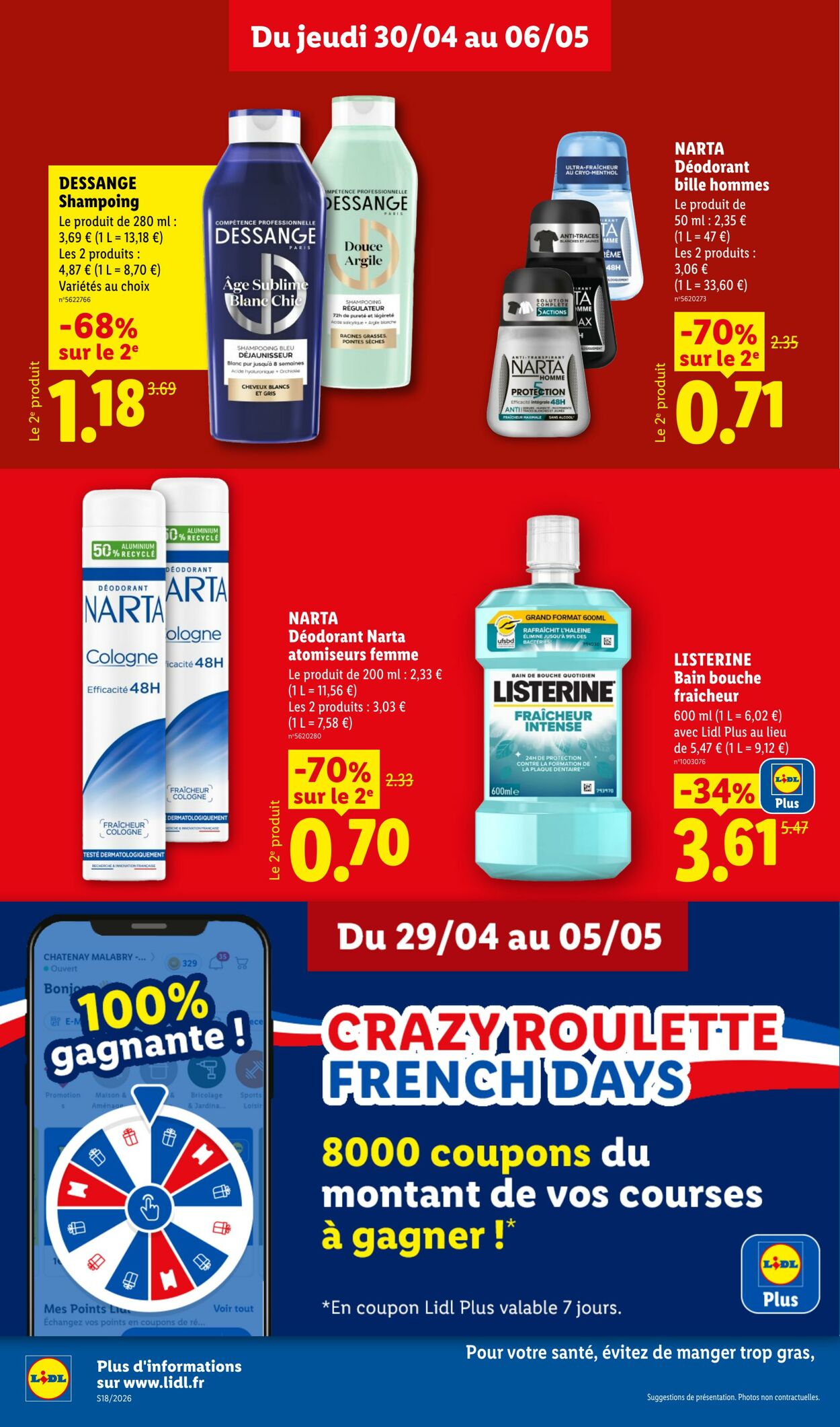 Catalogue Lidl 26.04.2026 - 06.05.2026