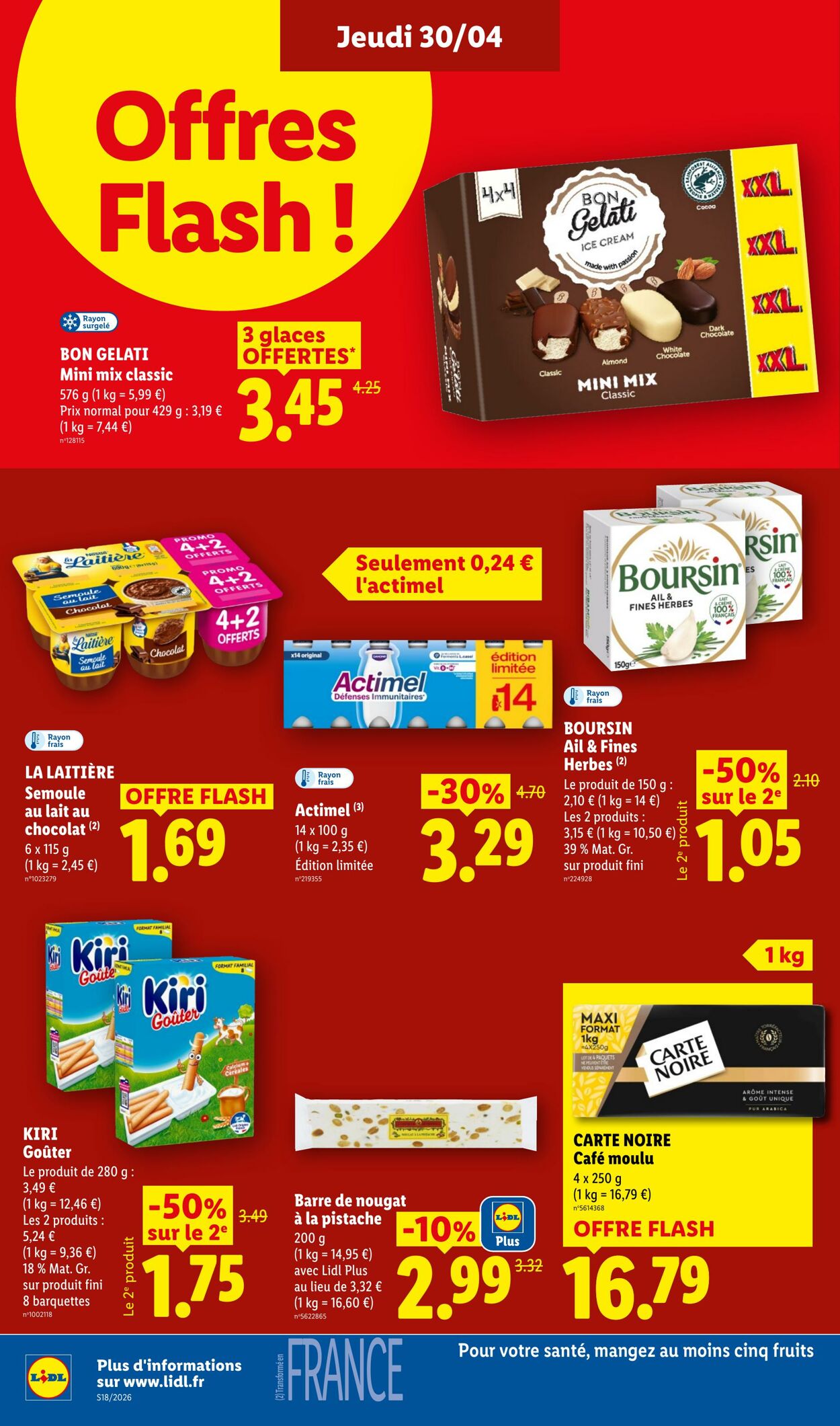Catalogue Lidl 26.04.2026 - 06.05.2026