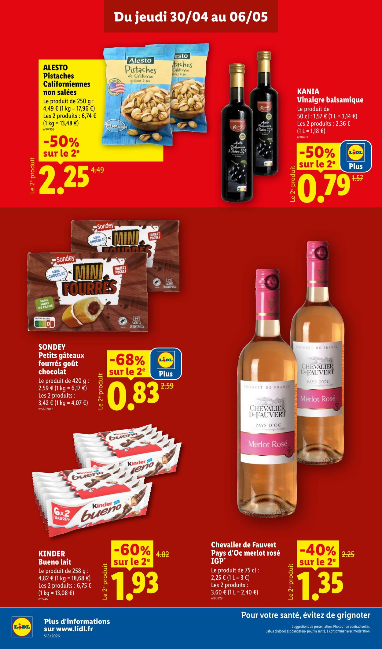 Catalogue Lidl 26.04.2026 - 06.05.2026