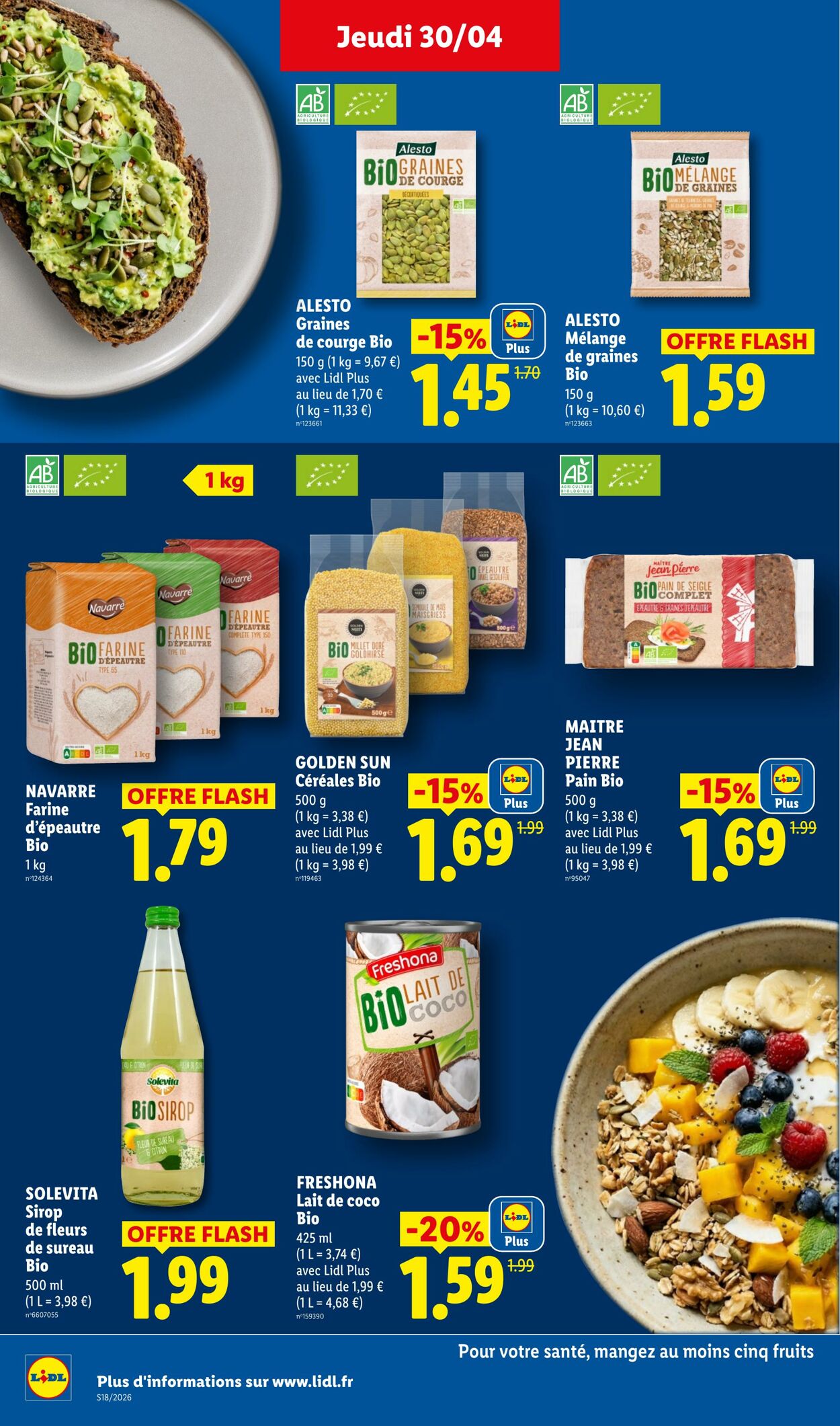 Catalogue Lidl 26.04.2026 - 06.05.2026